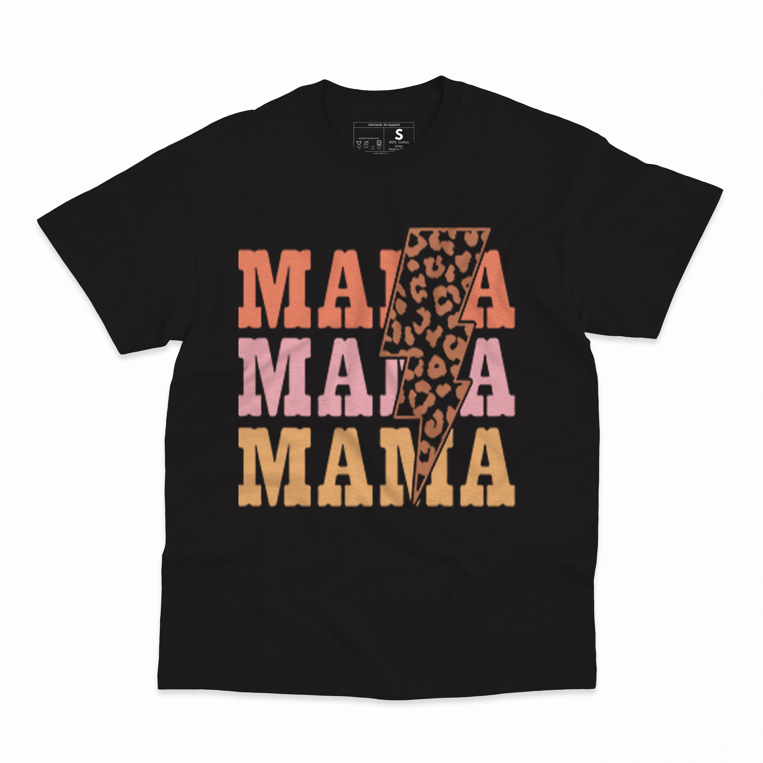 MAMA Lion Print Black.png