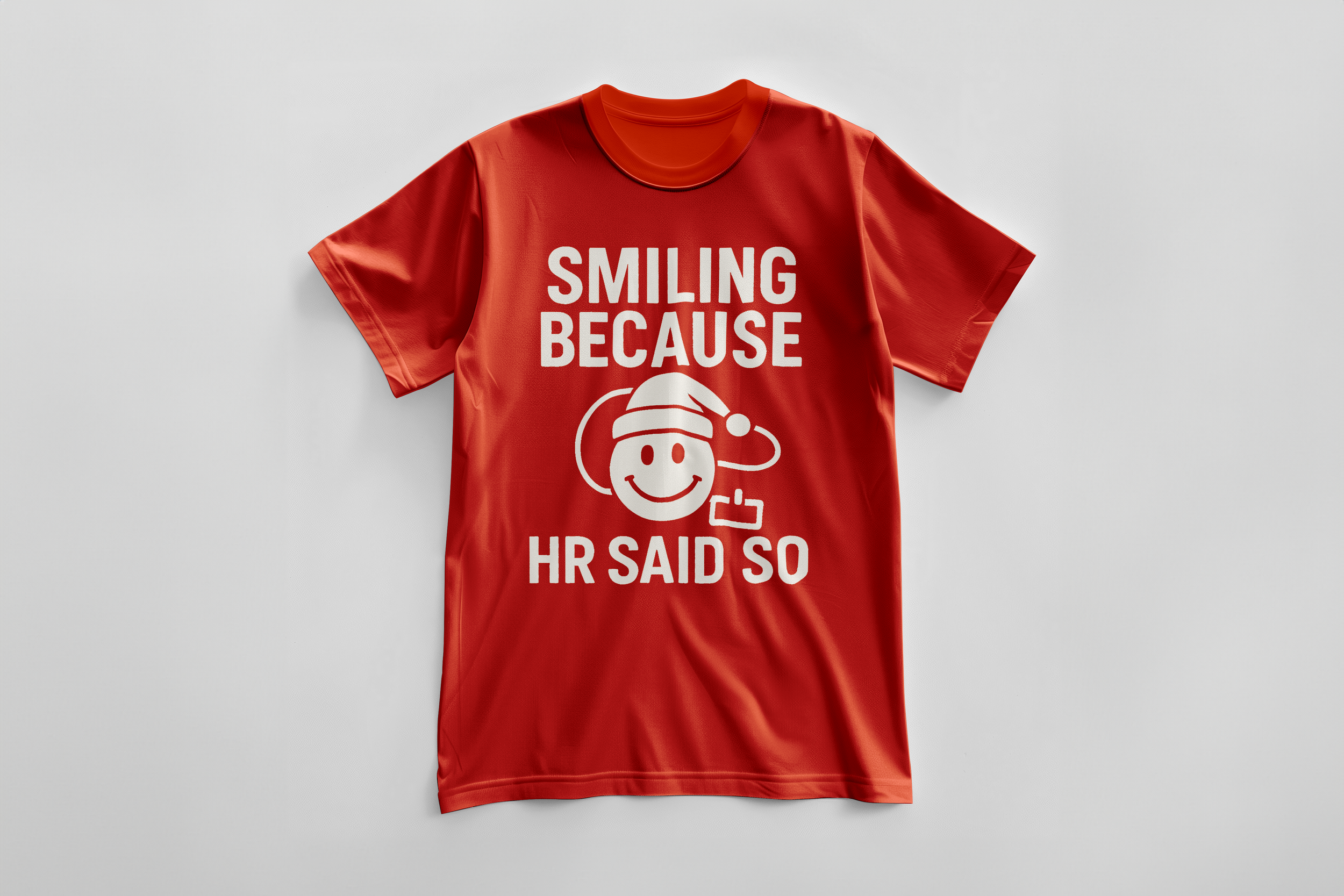 03 Round Neck T-Shirt Mockup On Floor.png