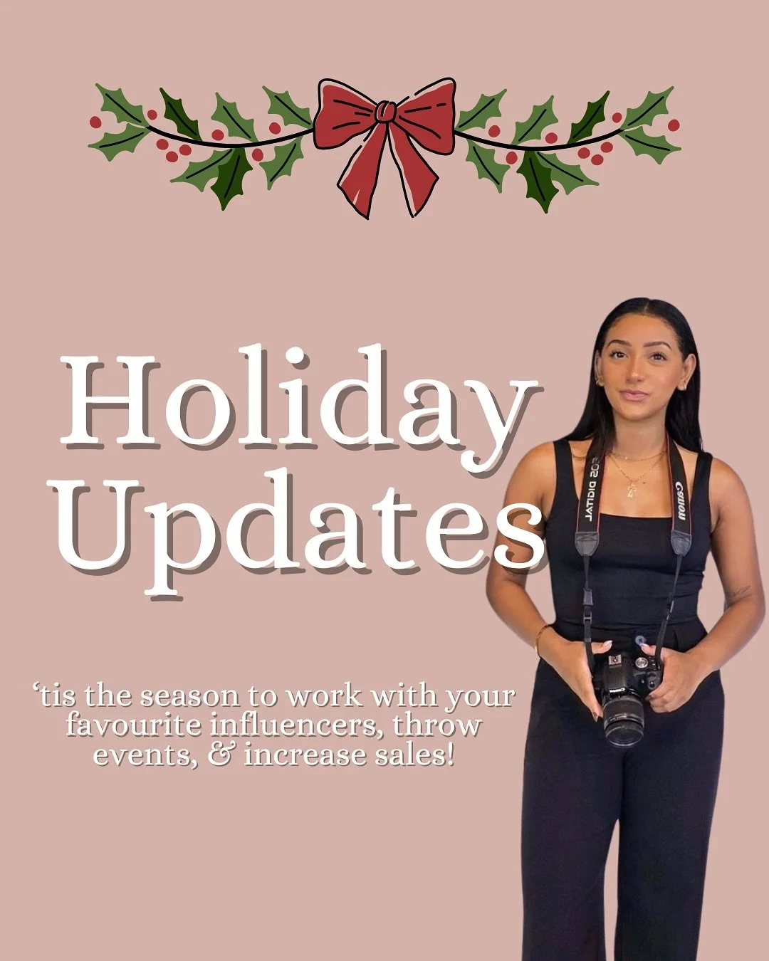 Business owners, listen up! It&rsquo;s officially that time of year 🎄

Holiday season is the perfect time to take advantage of our marketing initiatives to grow your sales &amp; increase brand awareness before heading into the new year! ⭐️

We have 