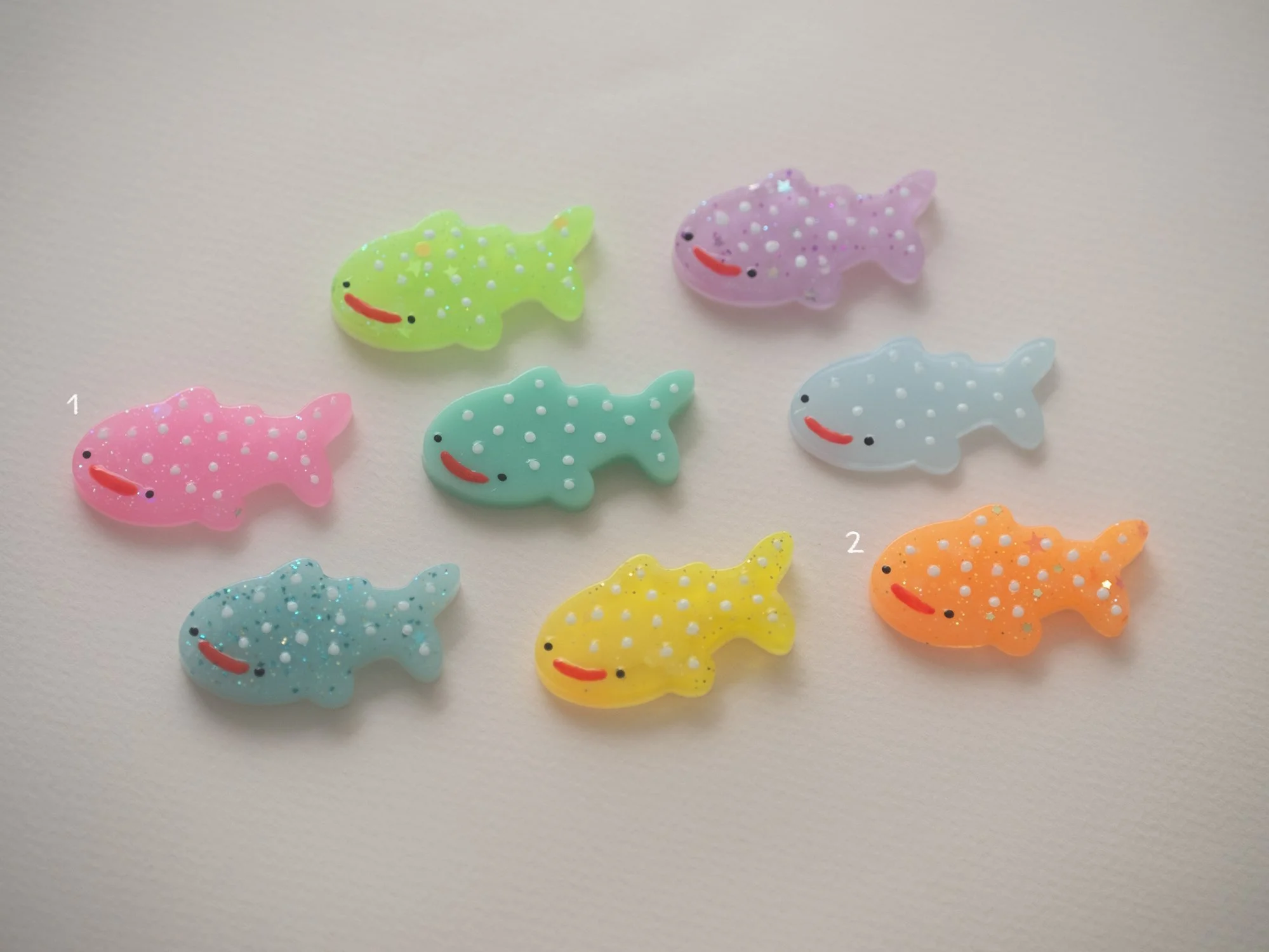 Resin Pin: whale shark