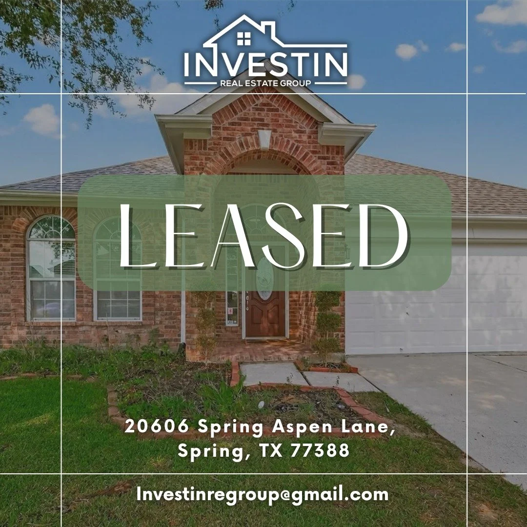 🏡 LEASED | 20606 Spring Aspen Lane, Spring, TX 77388

When a friend reached out in an emergency, I knew we had to act fast &mdash; and we did! ⏱️✨
Within just 48 hours, she was moved into her new home and ready to start a fresh chapter.

Helping cli
