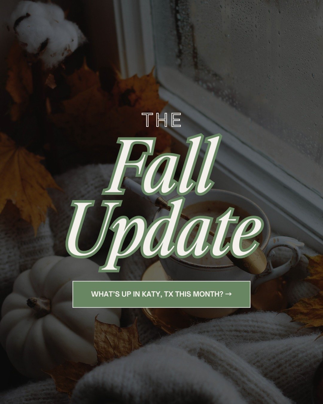 🍂 What&rsquo;s Up in Katy, TX this Fall? 🍁
Between becoming a full-time dance mom 🪩 (hello, hip-hop rehearsals) and mourning the loss of my favorite Starbucks ☕💔, I still found time to round up the best of what&rsquo;s happening this season.

➡️ 
