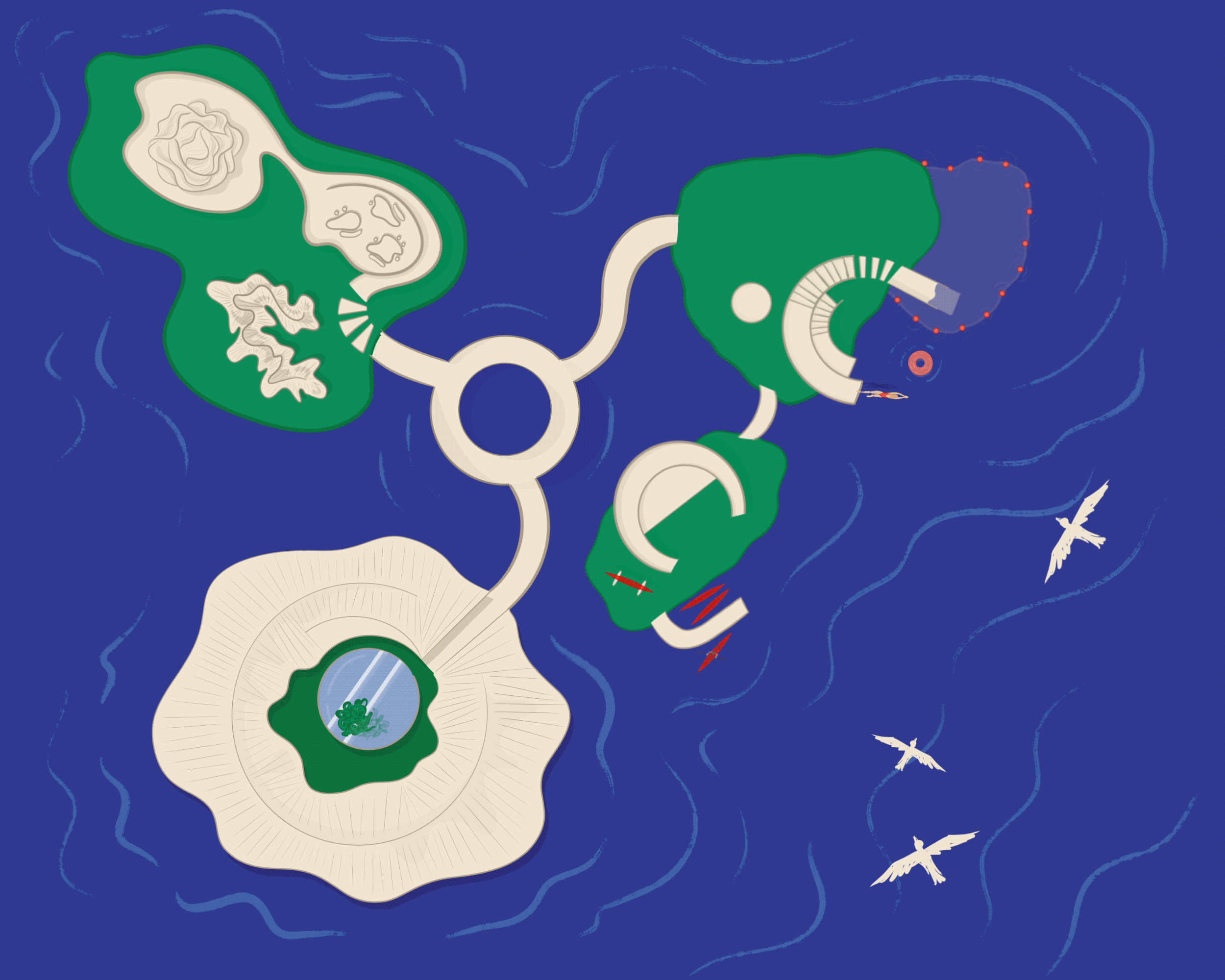 The Rafts
Interdisciplinary team-work,
September, 2022