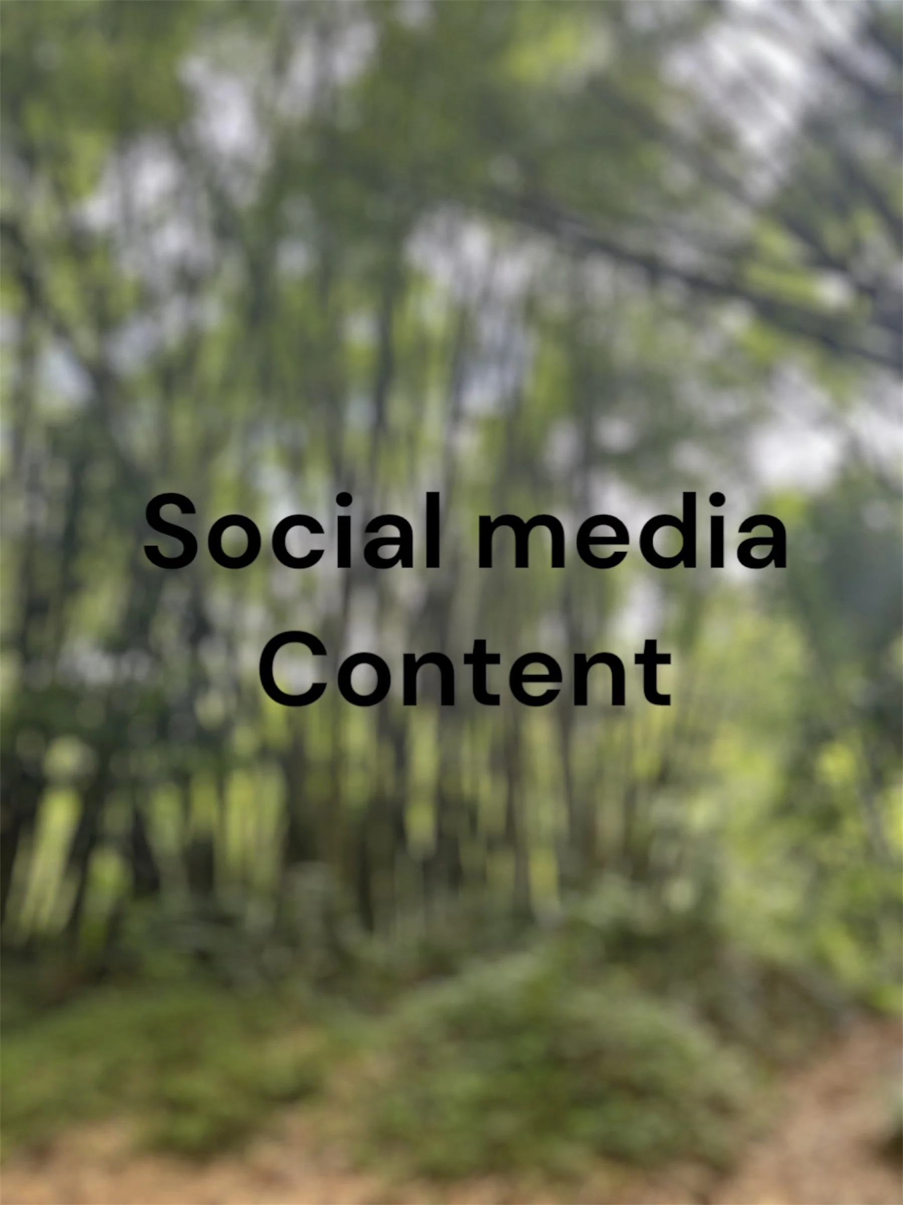 Social Media Content
