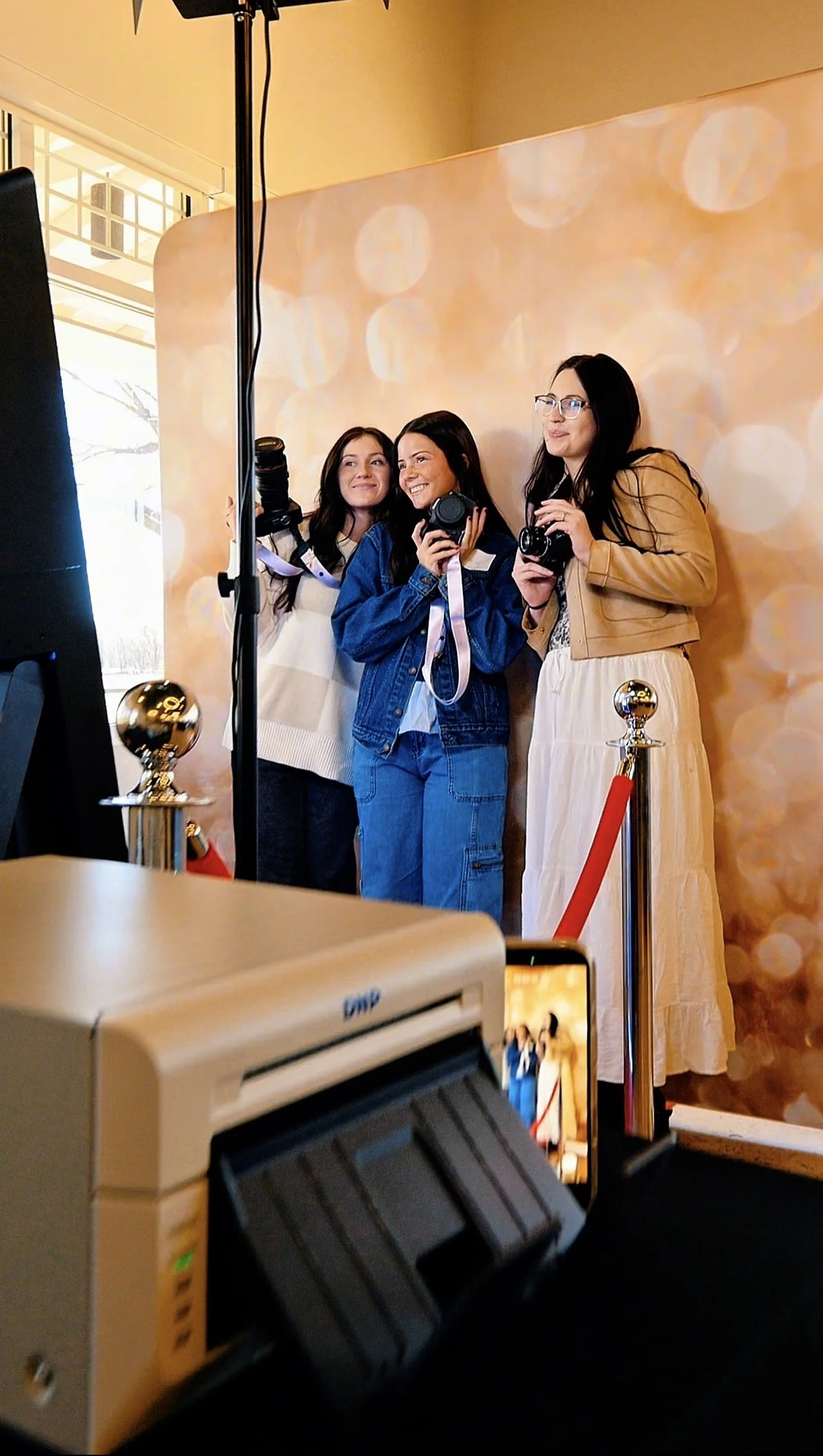Gold Package Mirror Photo Booth Rental