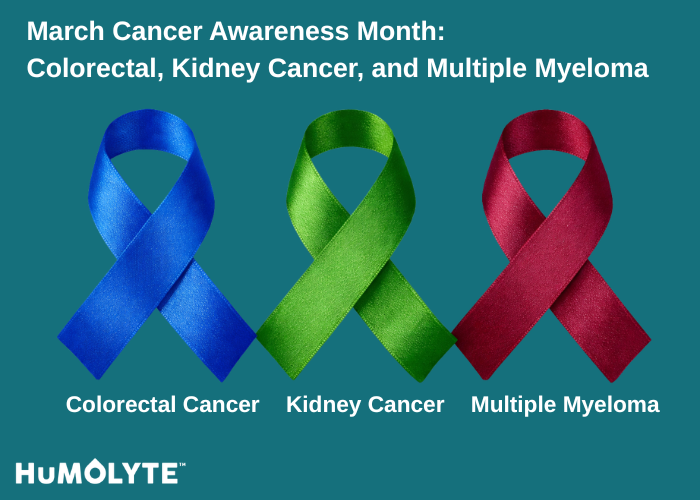 March Is a Month of Strength, Support, and Awareness: Honoring Colorectal Cancer, Kidney Cancer, and Multiple Myeloma
