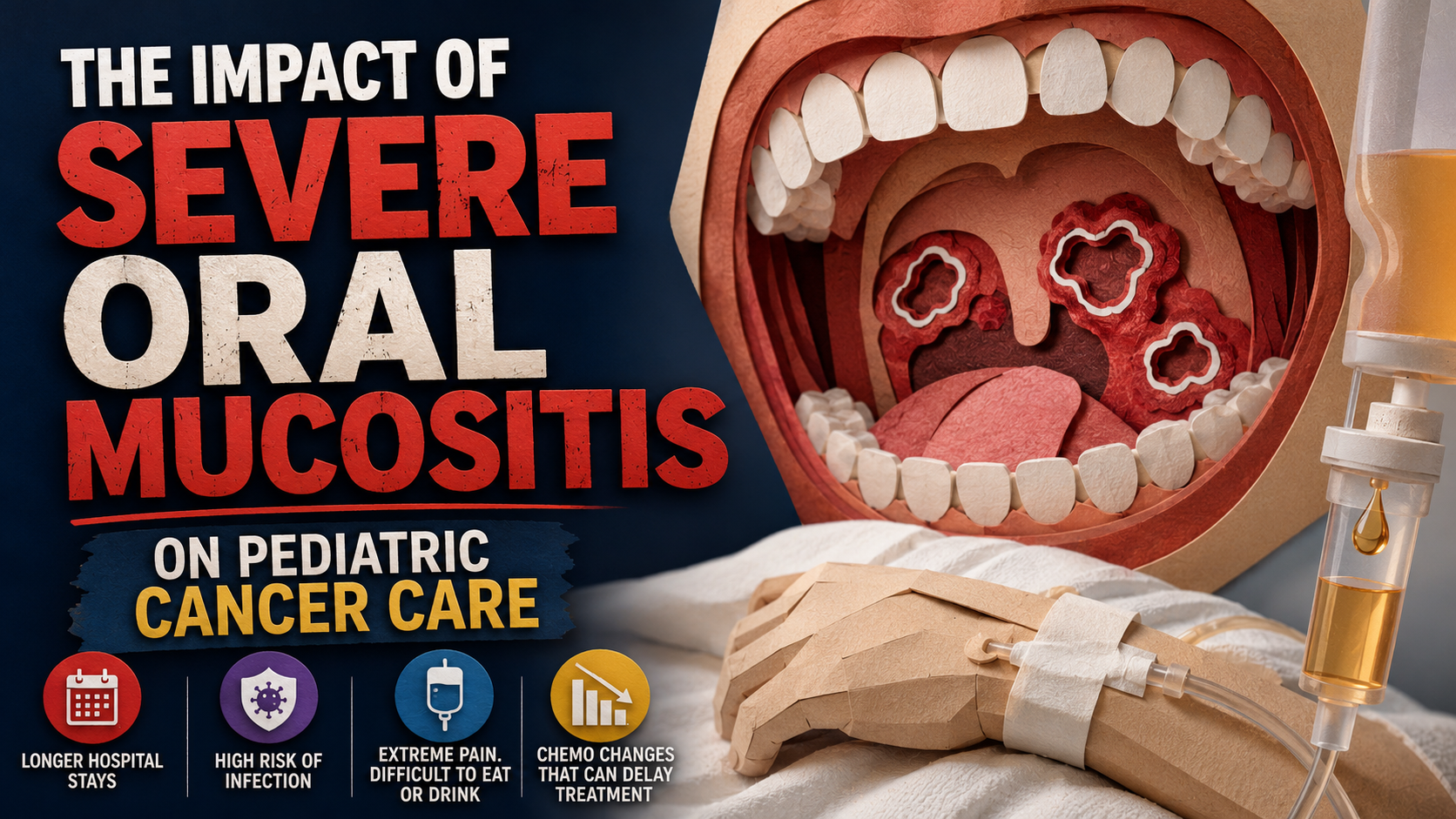 Severe Mouth Sores in Children With Cancer Can Disrupt Treatment, Study Finds
