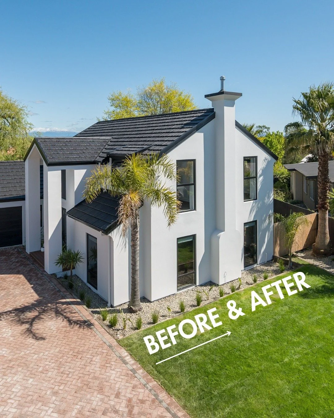 Fresh lines, coastal tones, and modern craftsmanship.

This home was rebuilt for the way we live today.

Large windows, open spaces, and sun-filled rooms connect seamlessly to outdoor living and that beautiful pool.

What started as a dated home has 