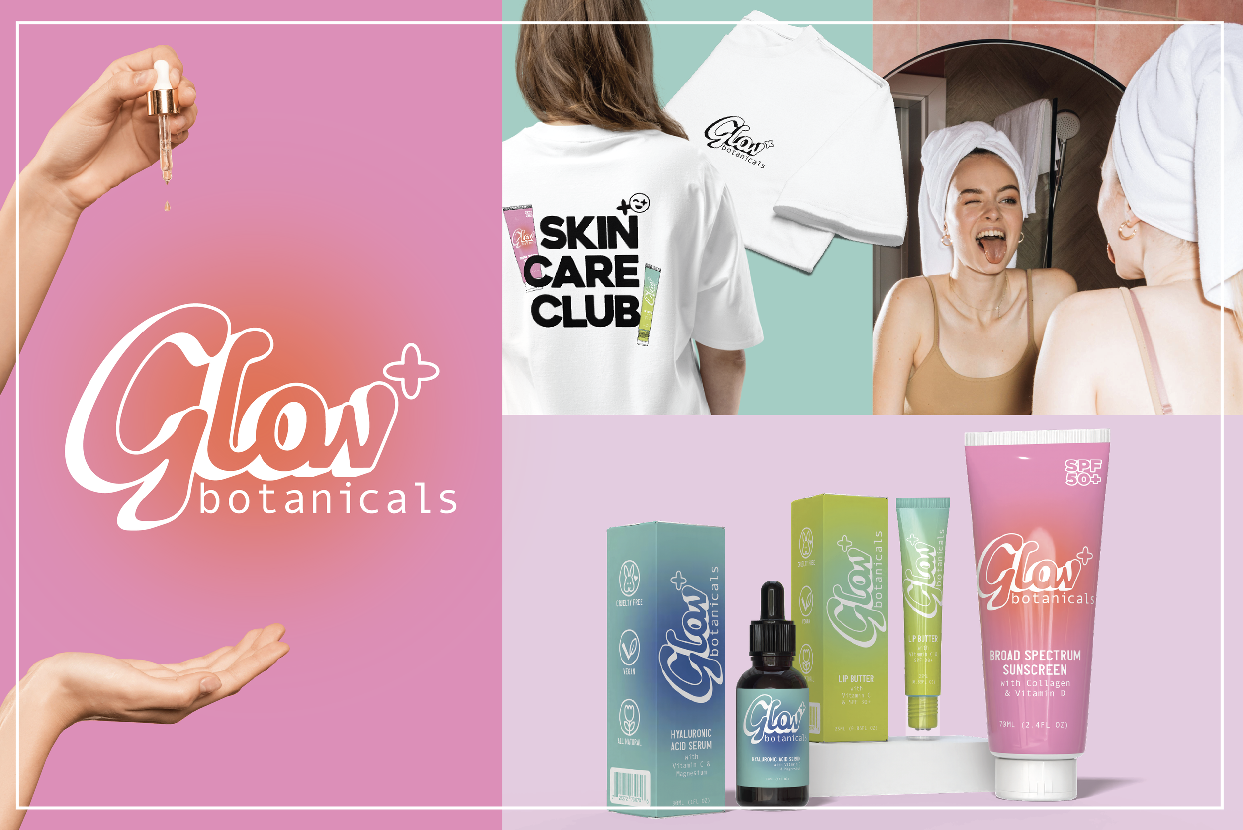 Glow BOTANICALS- Branding Suite