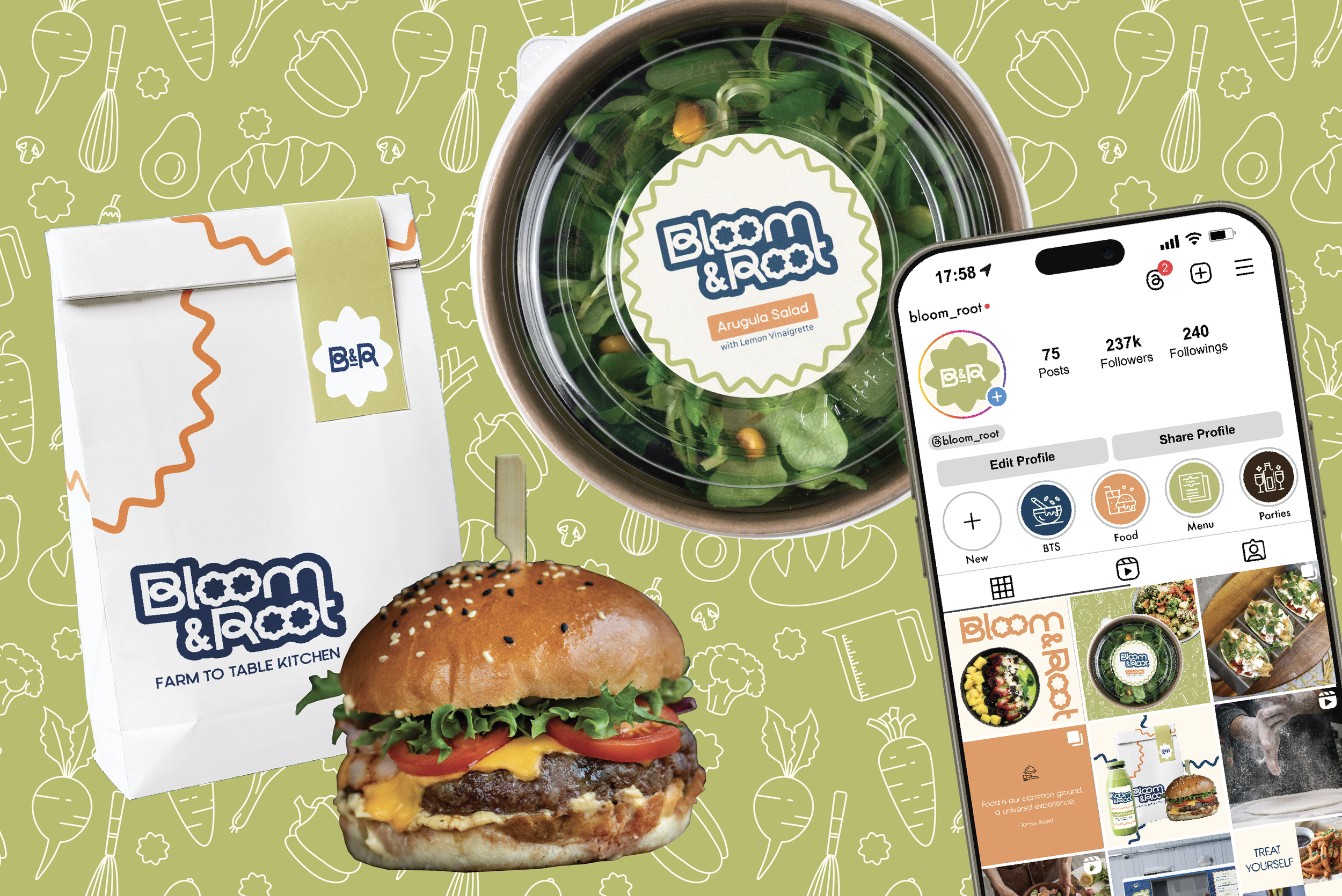 Bloom &amp; Root - Branding Suite