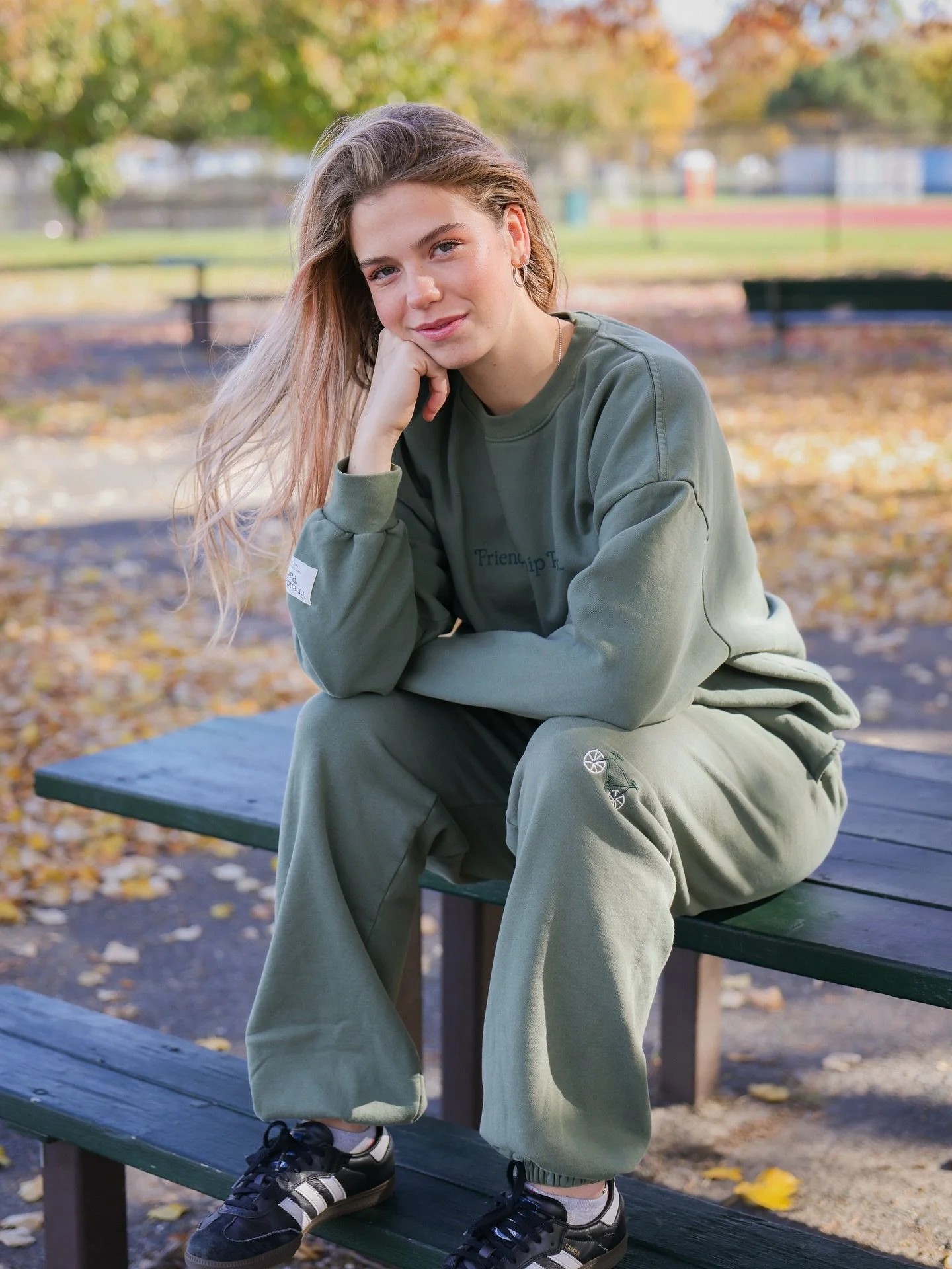 Friendship Park makes clothes for people who show up &mdash; for their friends, for their communities, for themselves.

Flik captured the comfort and joy of coming together through a day of friends on the field. 

3/3