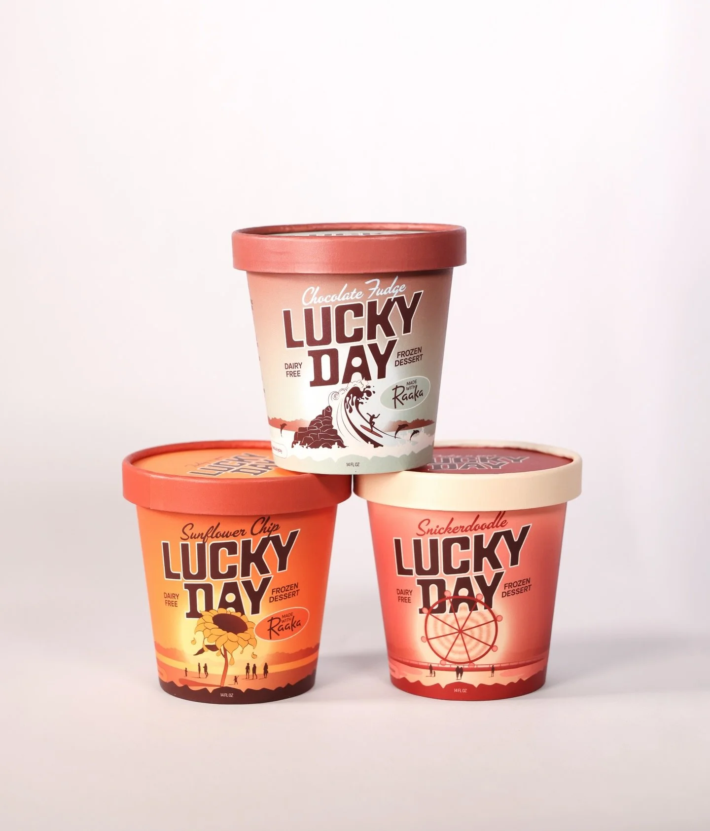 Lucky Day crafts worry-free, organic ice cream that lets everyone indulge with confidence.

Flik froze the joy of the sweet treat, showcasing a product as fun and vibrant as the people who love it.

4/4
