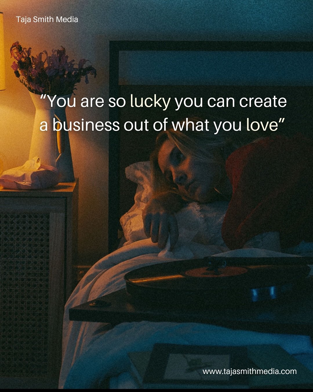 I actually hear this quite often- and yes, I am grateful. I get to wake up and create, tell stories, and pour my heart into work that feels like me. 

But none of this happens by luck. 

Behind every &lsquo;highlight&rsquo; moment I&rsquo;ve ever had