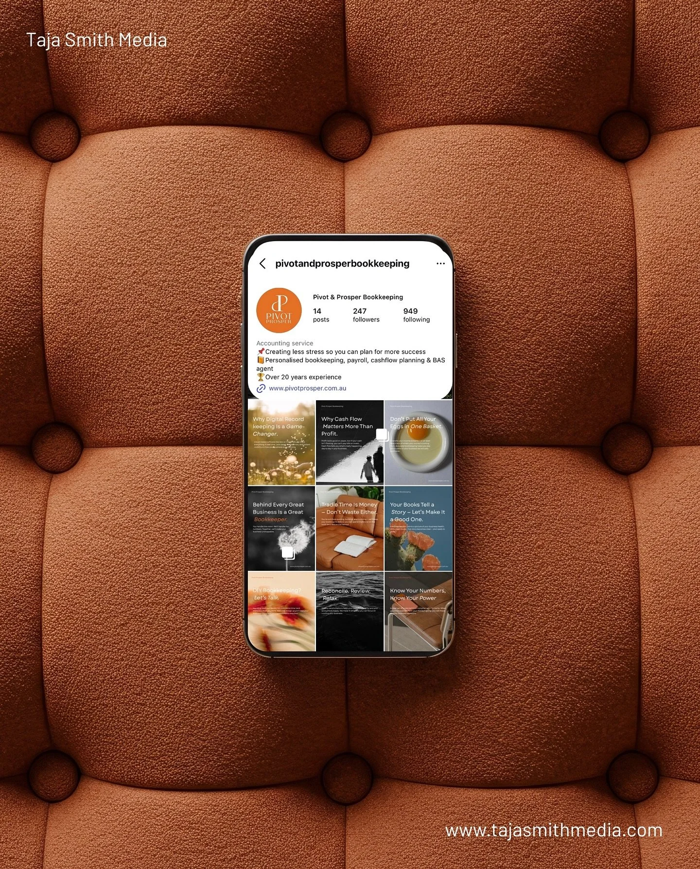Who said a bookkeepers social media should be filled with numbers and boring graphics? Definitely not me. Sounds like a nightmare. 

Here&rsquo;s a little project for pivot prosper bookkeeping from a while back 🏄🏼&zwj;♀️ 

The brief for the social 
