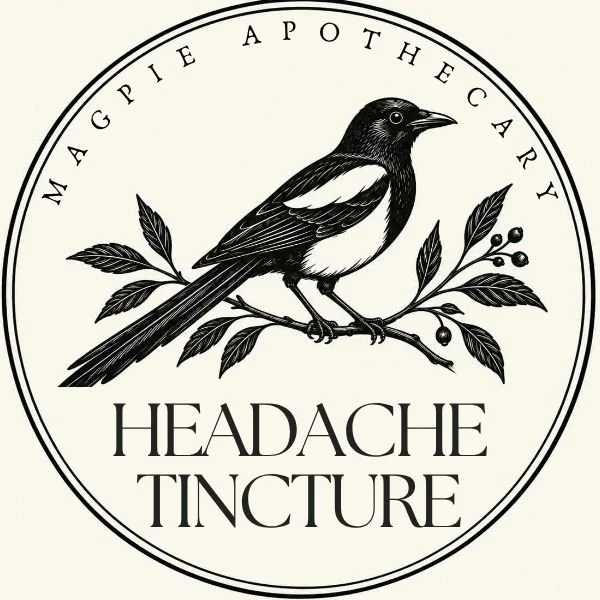 Headache Tincture, Herbal Extract with Glycerin, 2 & 4 fl. oz.