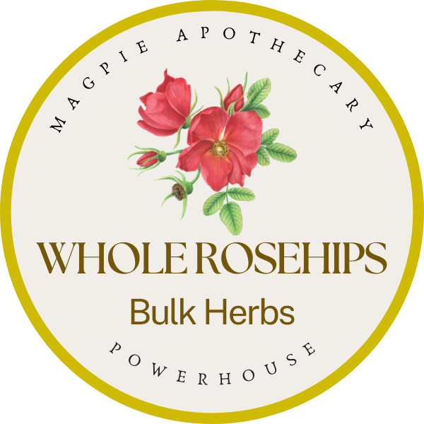 Whole Rosehips, Dried Bulk Herbs