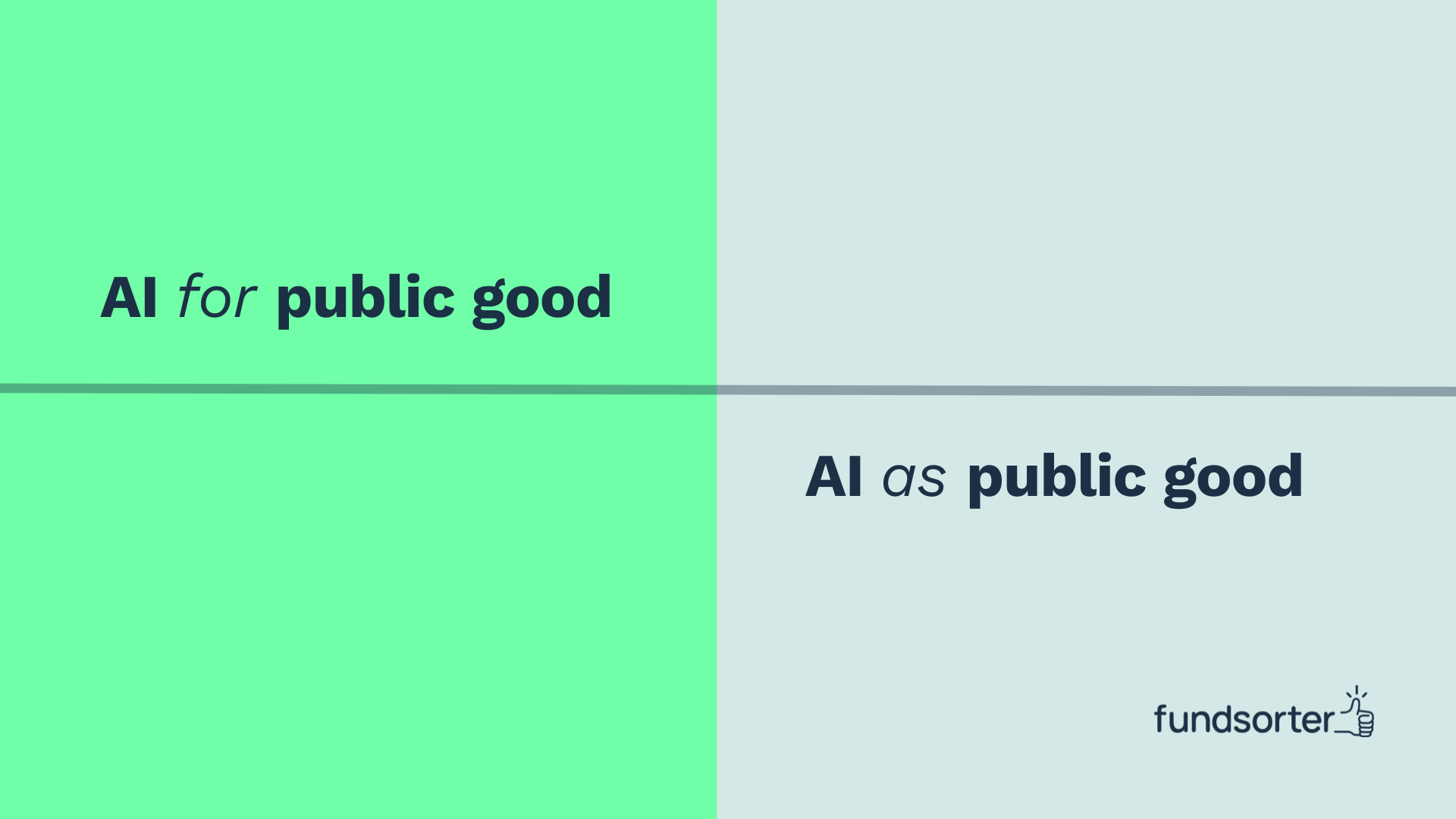 AI as a Force for Good