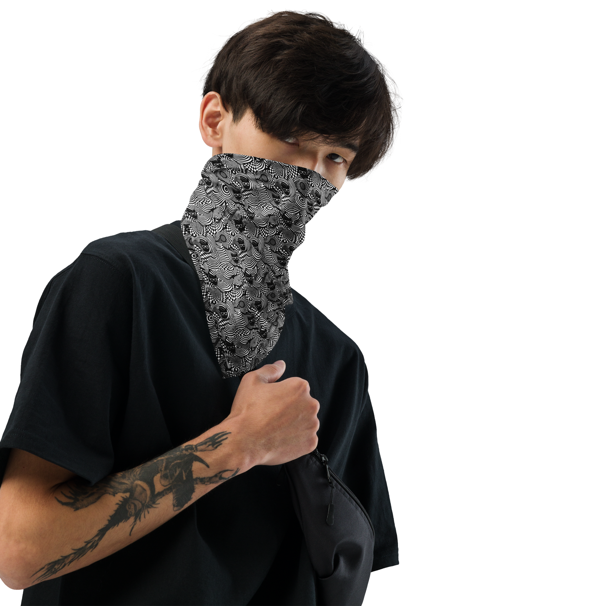 InCorgNito All-Over Print Bandana – Recycled, Lightweight, Multifunctional