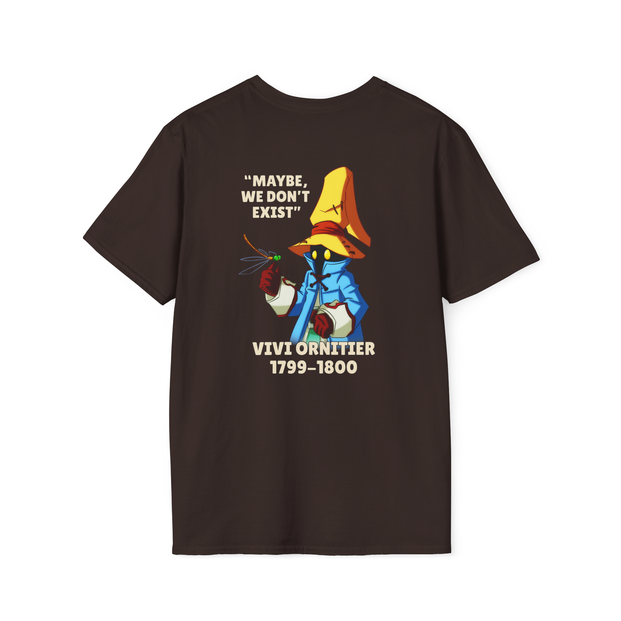 Maybe We Don’t Exist Vivi Gaming Shirt | Angry Corgi Customs