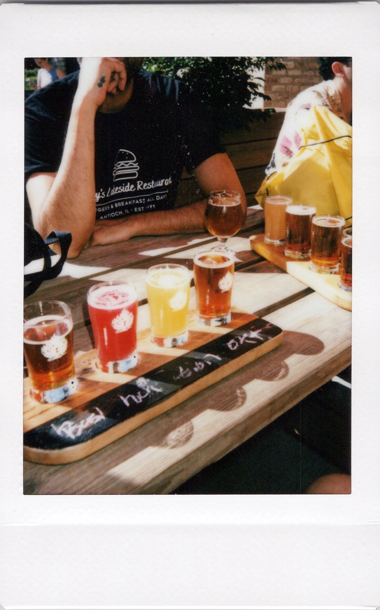 Branded instant photo experience at a Chicago corporate event
