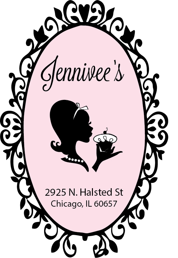 jennivee's bakery logo chicago