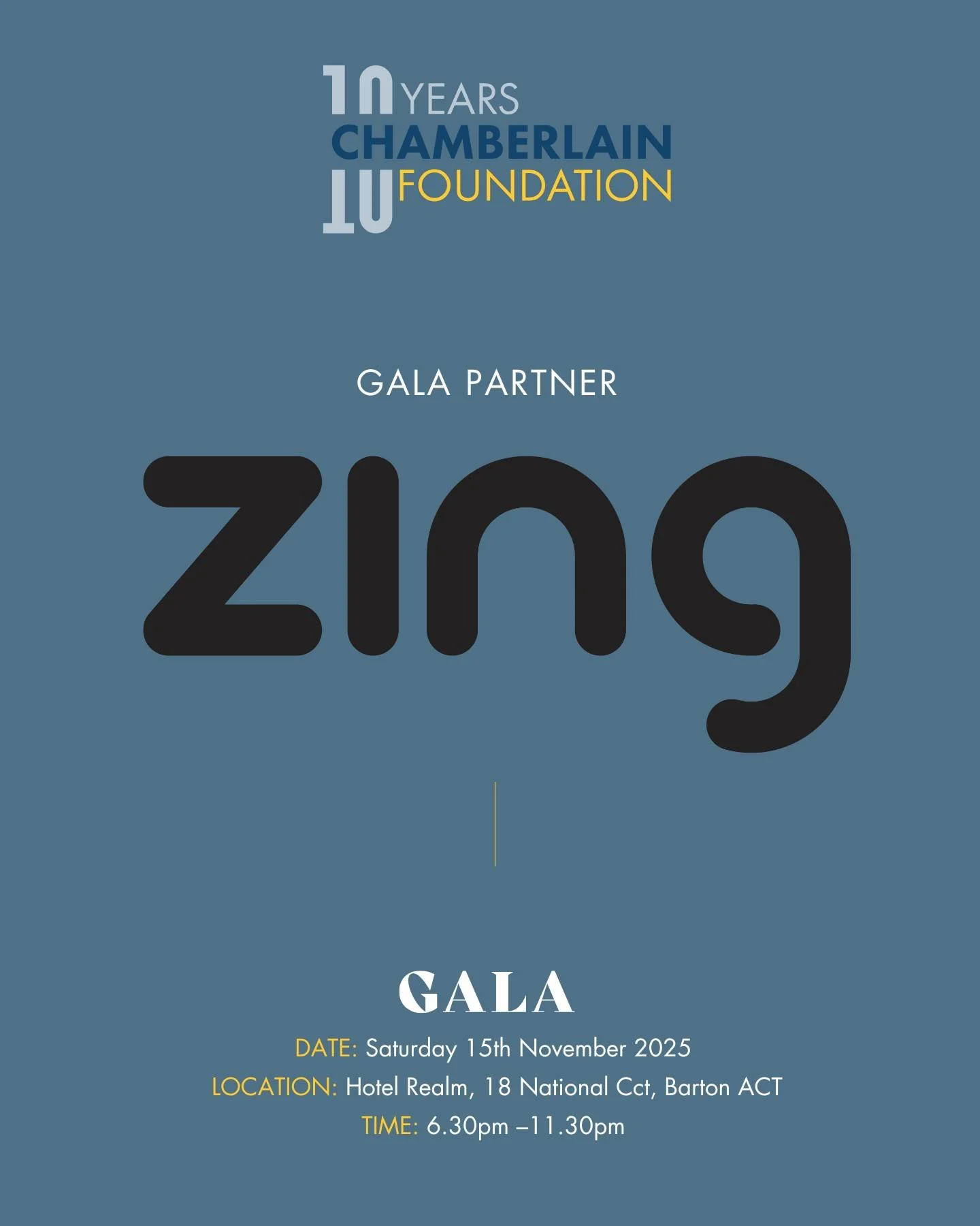 ✨ Black tie, glam rock… and minty-fresh confidence... We’re thrilled to welcome @zing.fresh as a Gala Partner for the Chamberlain Foundation Gala presented by Insurance Advisernet!
Australian-made and full of flavour, Zing Fresh is shak