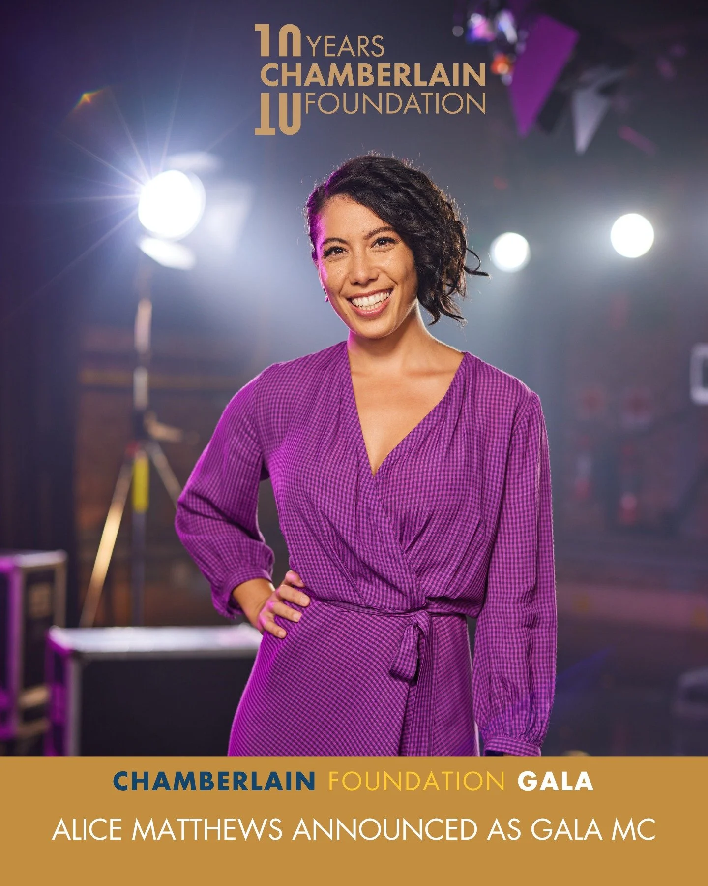 We&rsquo;re thrilled to announce Alice Matthews as the MC for the Chamberlain Foundation Gala presented by @insuranceadvisernet

Alice is the host of ABC Radio Canberra&rsquo;s Afternoons show and an award-winning journalist with experience across tr