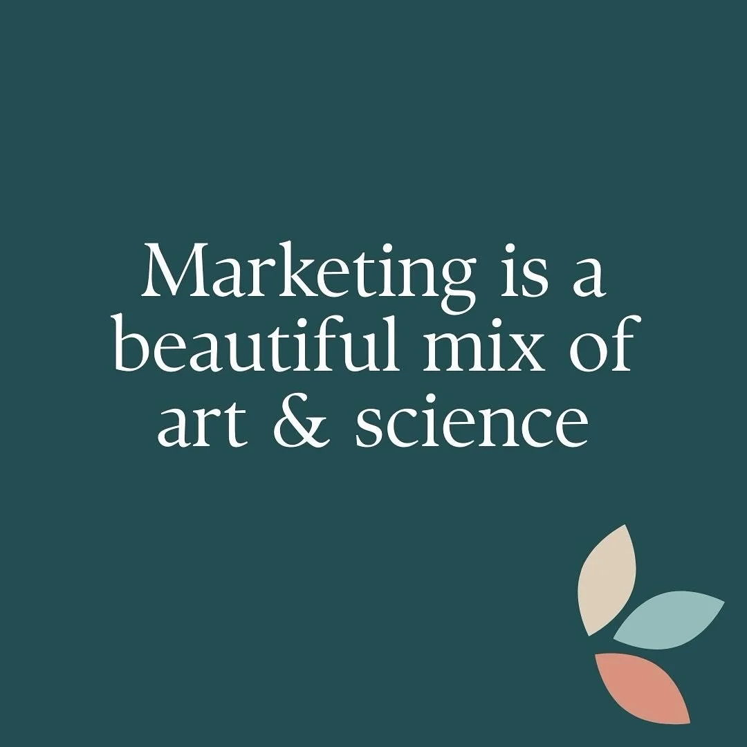 Marketing is a beautiful mix between art and science. I was recently asked why I enjoyed running advertisements, because data doesn&rsquo;t always seem that fun. 

I think this is the best answer because it can be a mixture of both. Taking strategy a