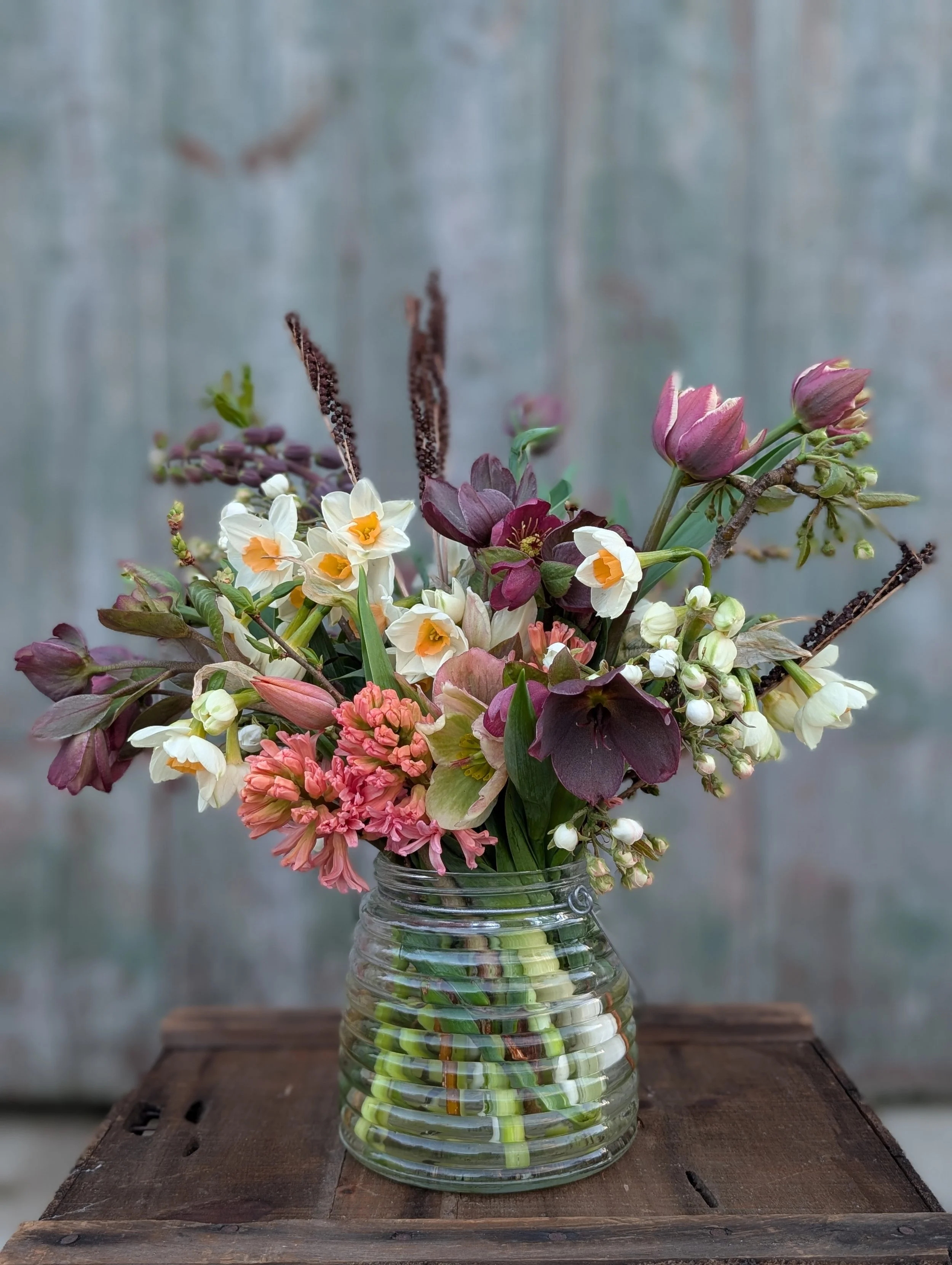 Seasonal Vase Arrangement