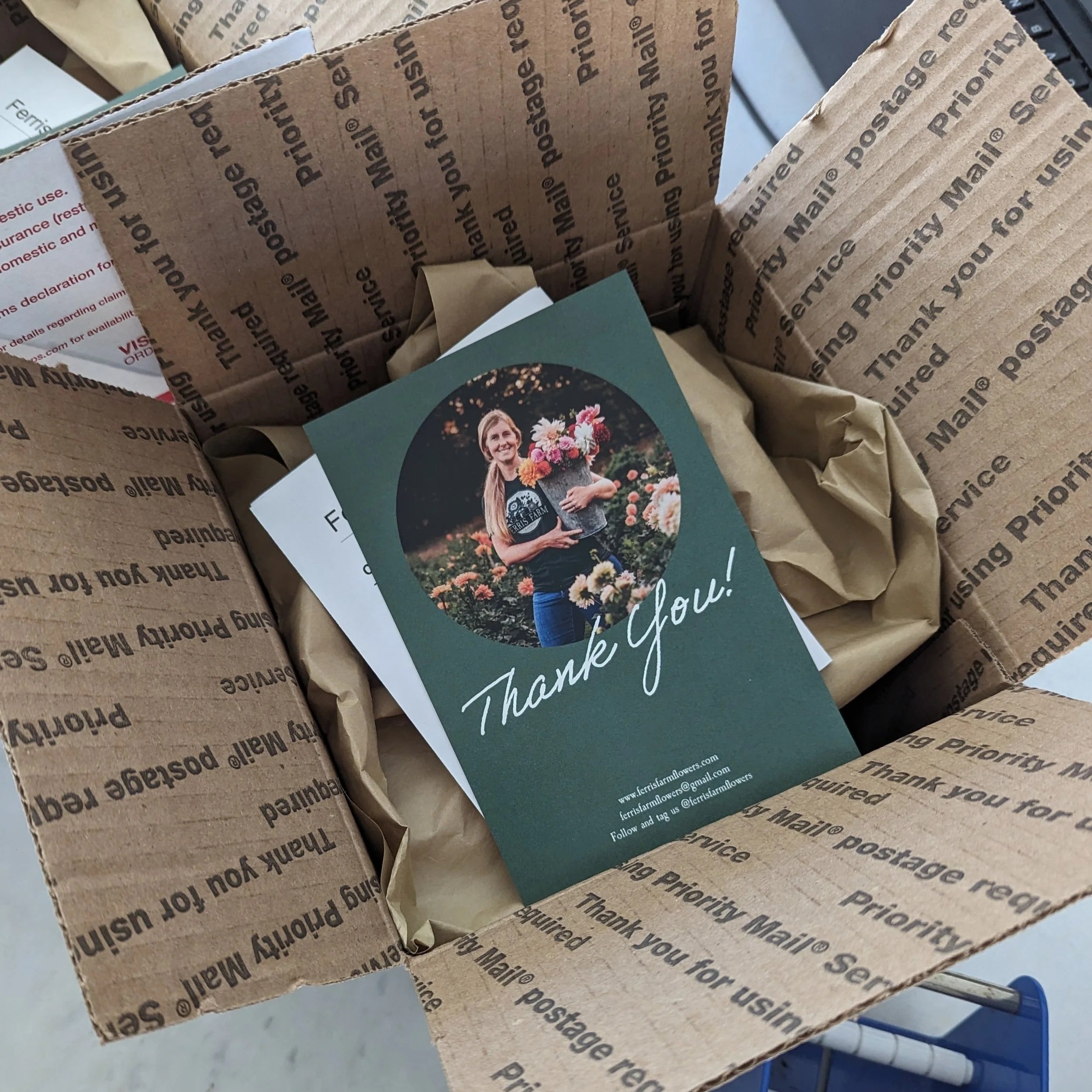 Dahlia Tuber Shipping