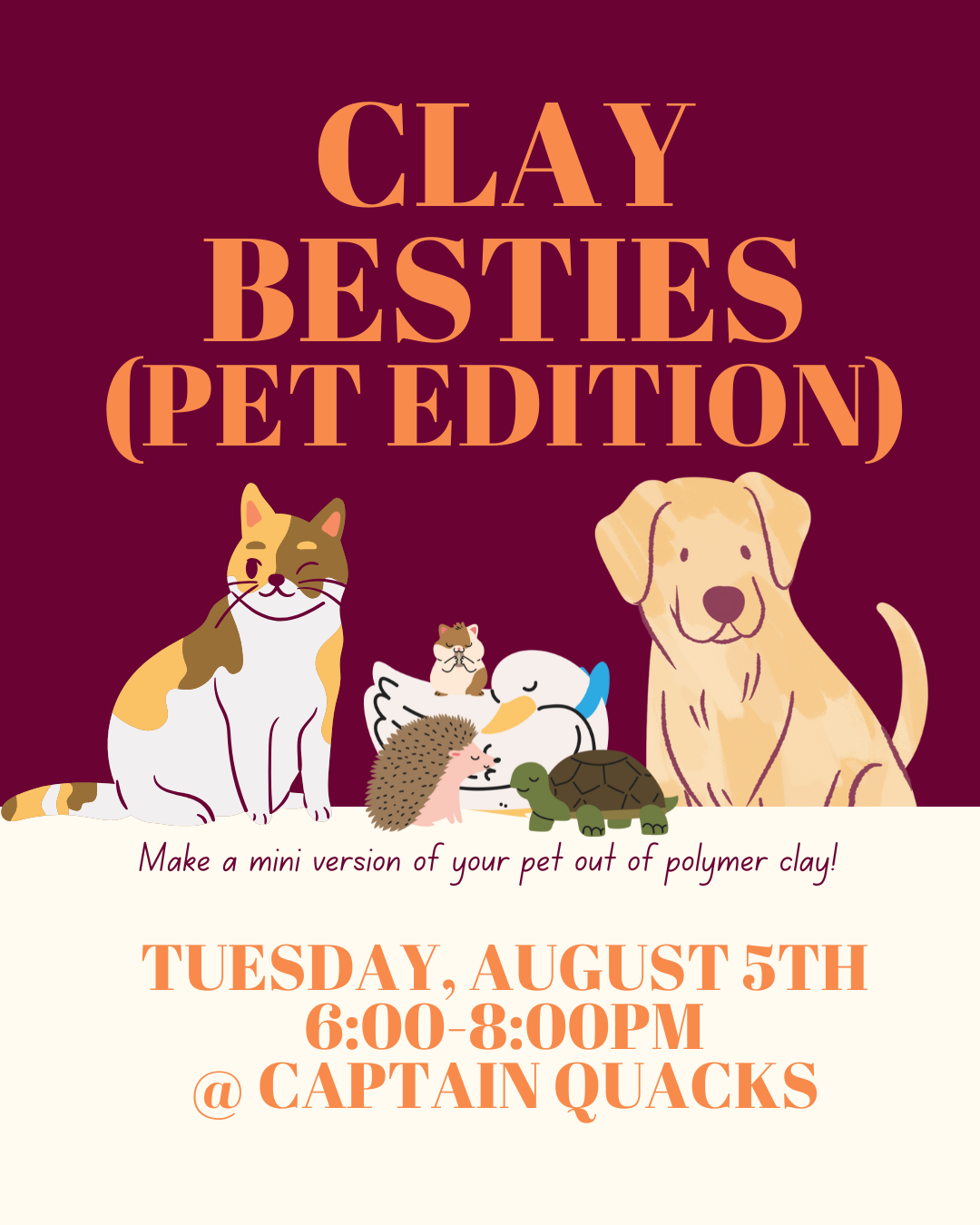Clay Besties (Pet Edition)