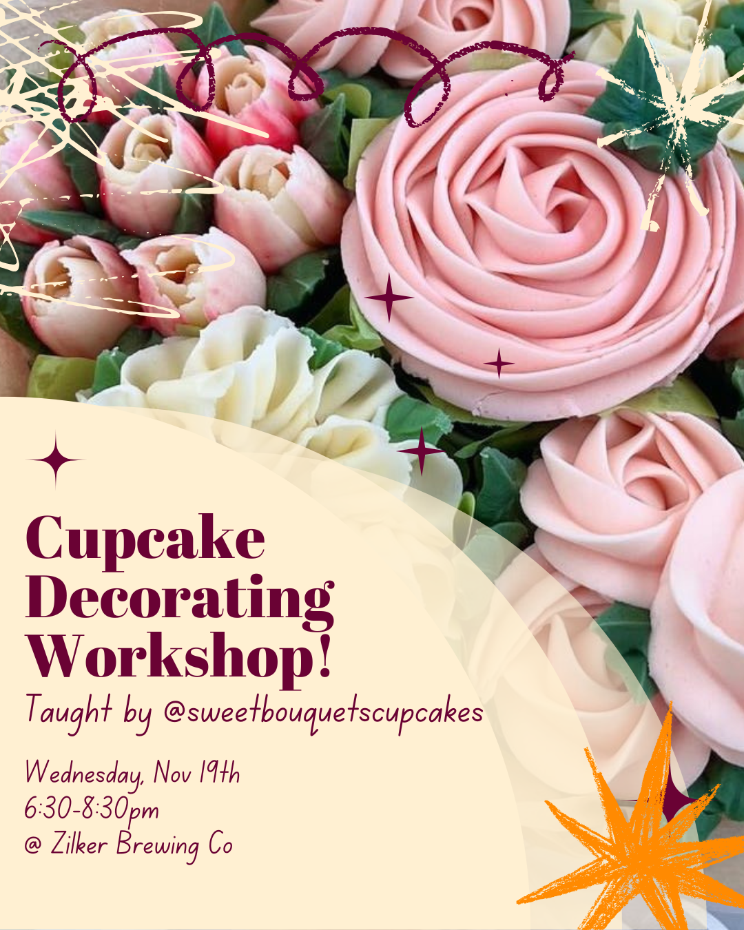 Cupcake Decorating Workshop!