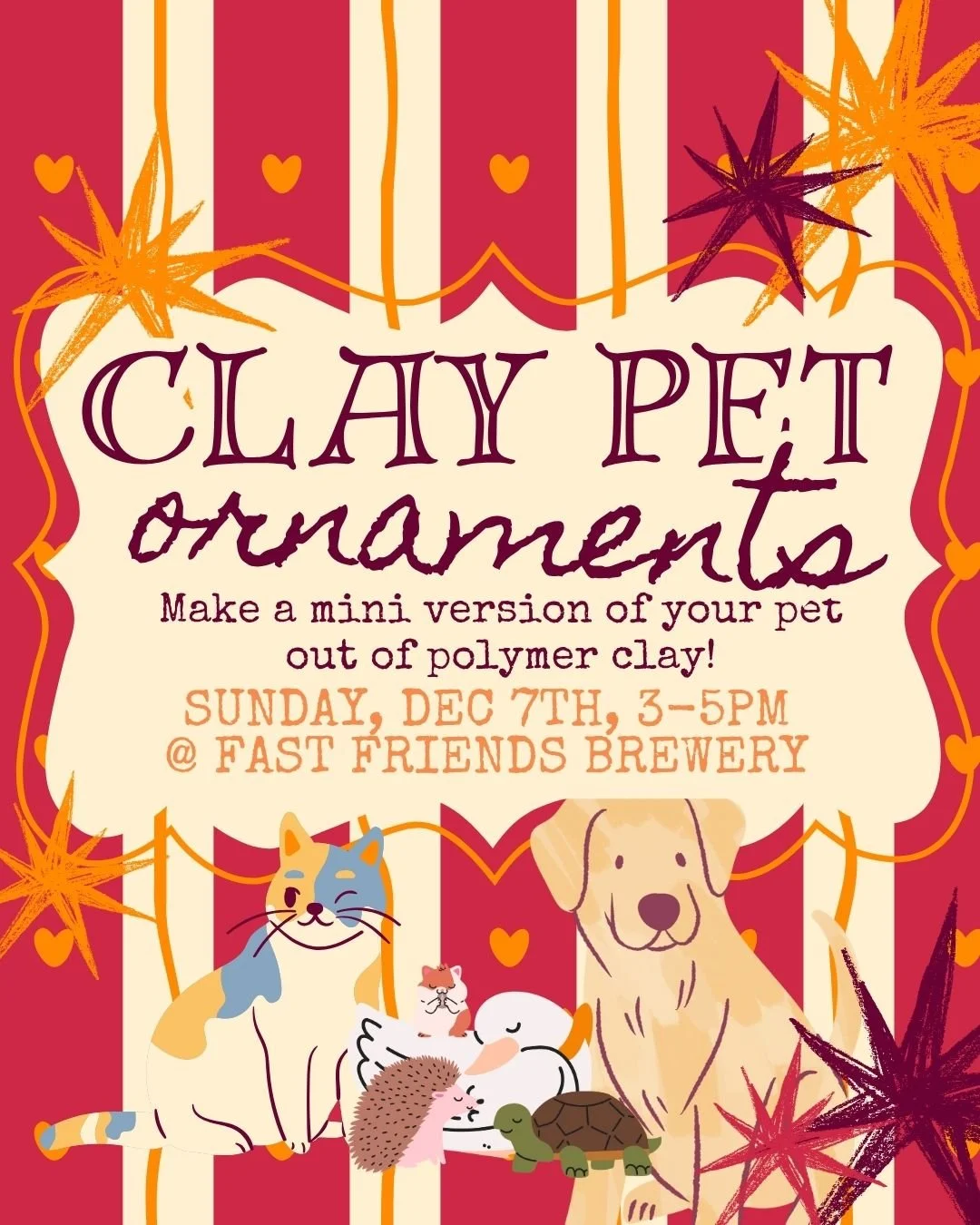 Clay Pets (ornaments)