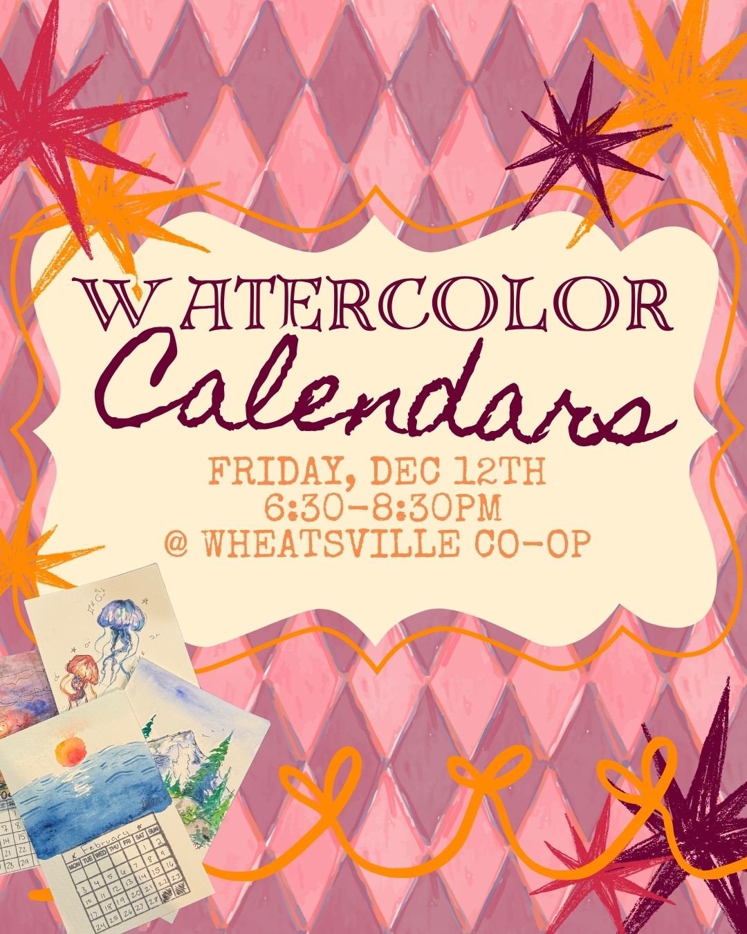 Watercolor Calendars