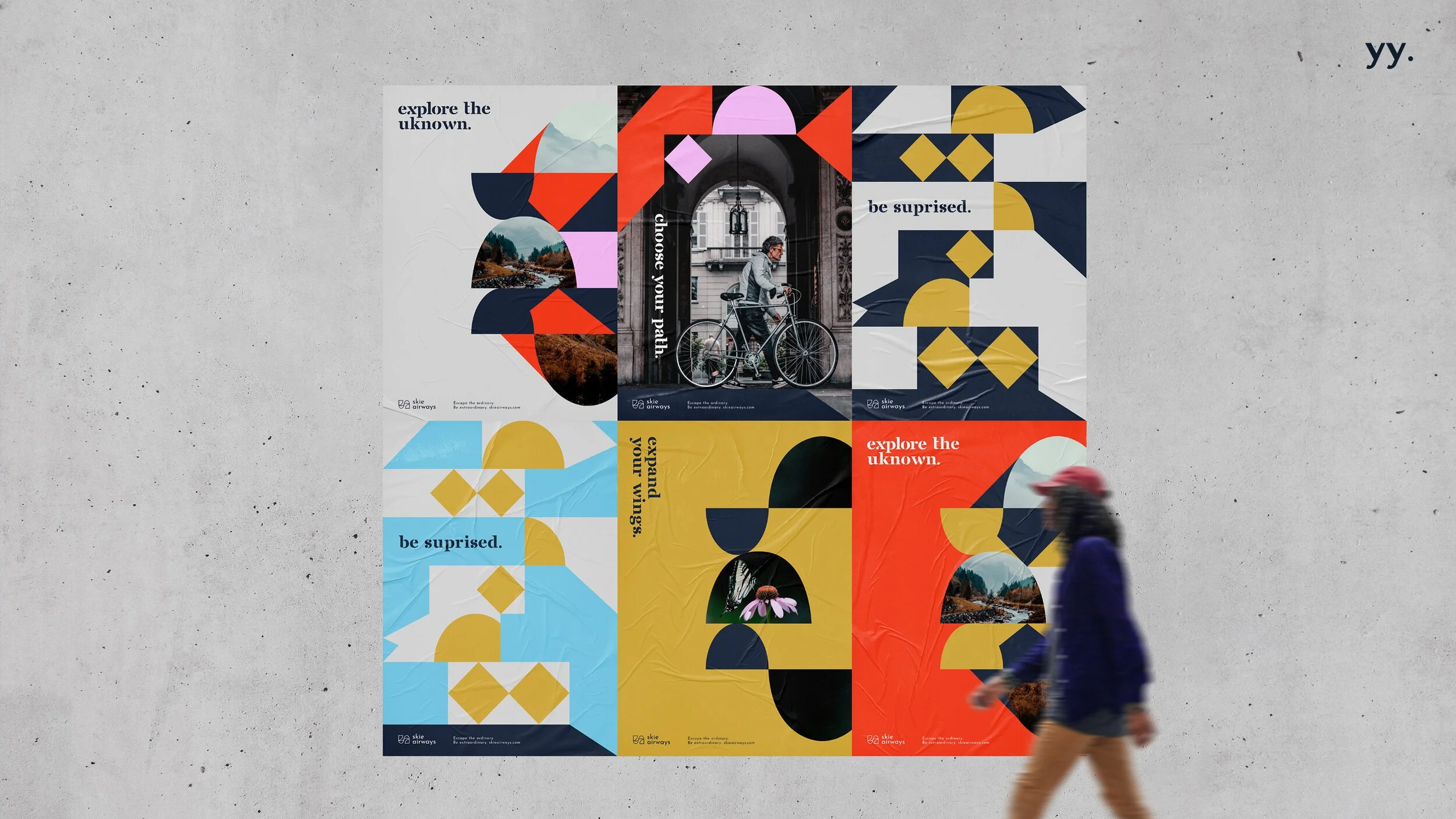 Skie Airways: Branding - Digital - UX/UI