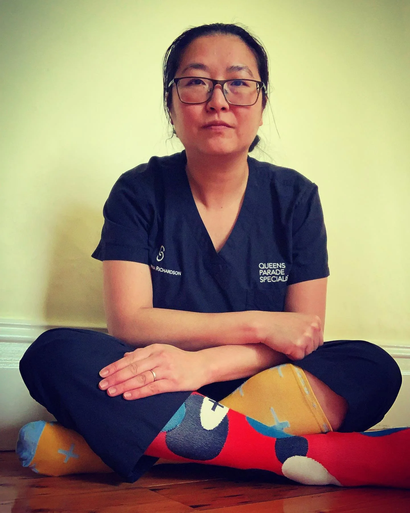 🧦 Crazy socks 4 docs day 🧦
 
I have not been very active on here of late because life&rsquo;s been busy, but today&rsquo;s an important day to speak out to normalise the conversation around mental health in doctors. 

I&rsquo;ve been in healthcare 