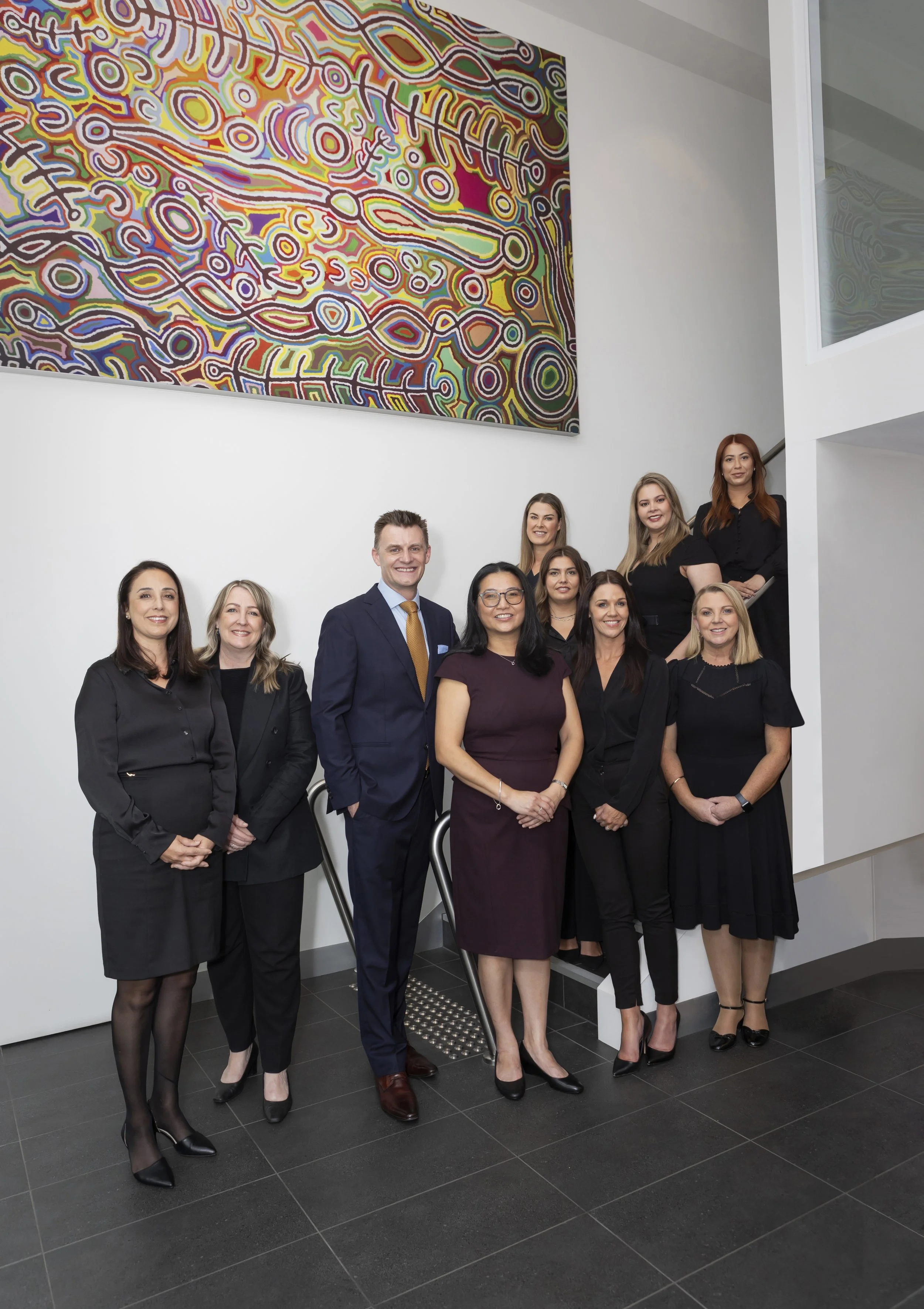 Team Photo of Dr Sophia Richardson's OMFS practice