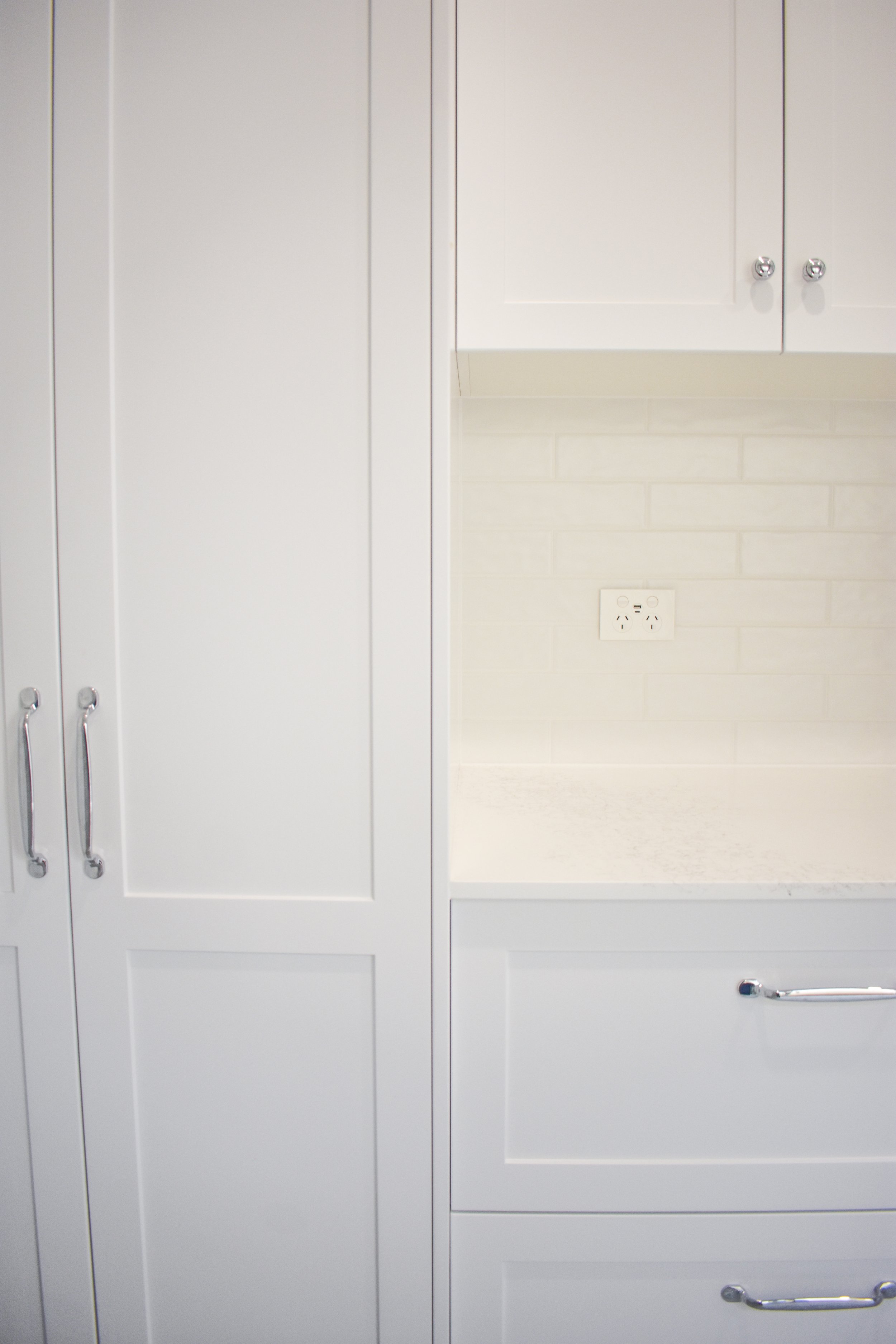 Cabinetry in the Mittagong laundry renovation