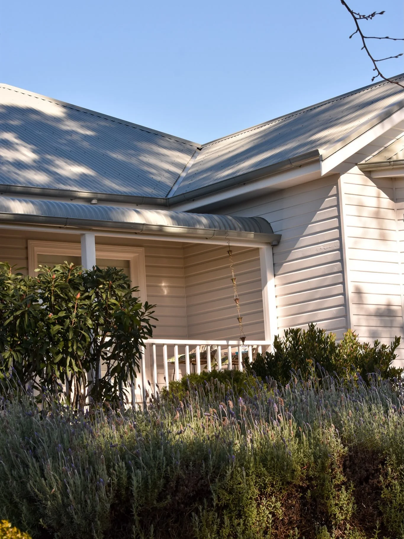 Reroof of Nero Street with some added skylights for some extra light inside and added extensions.