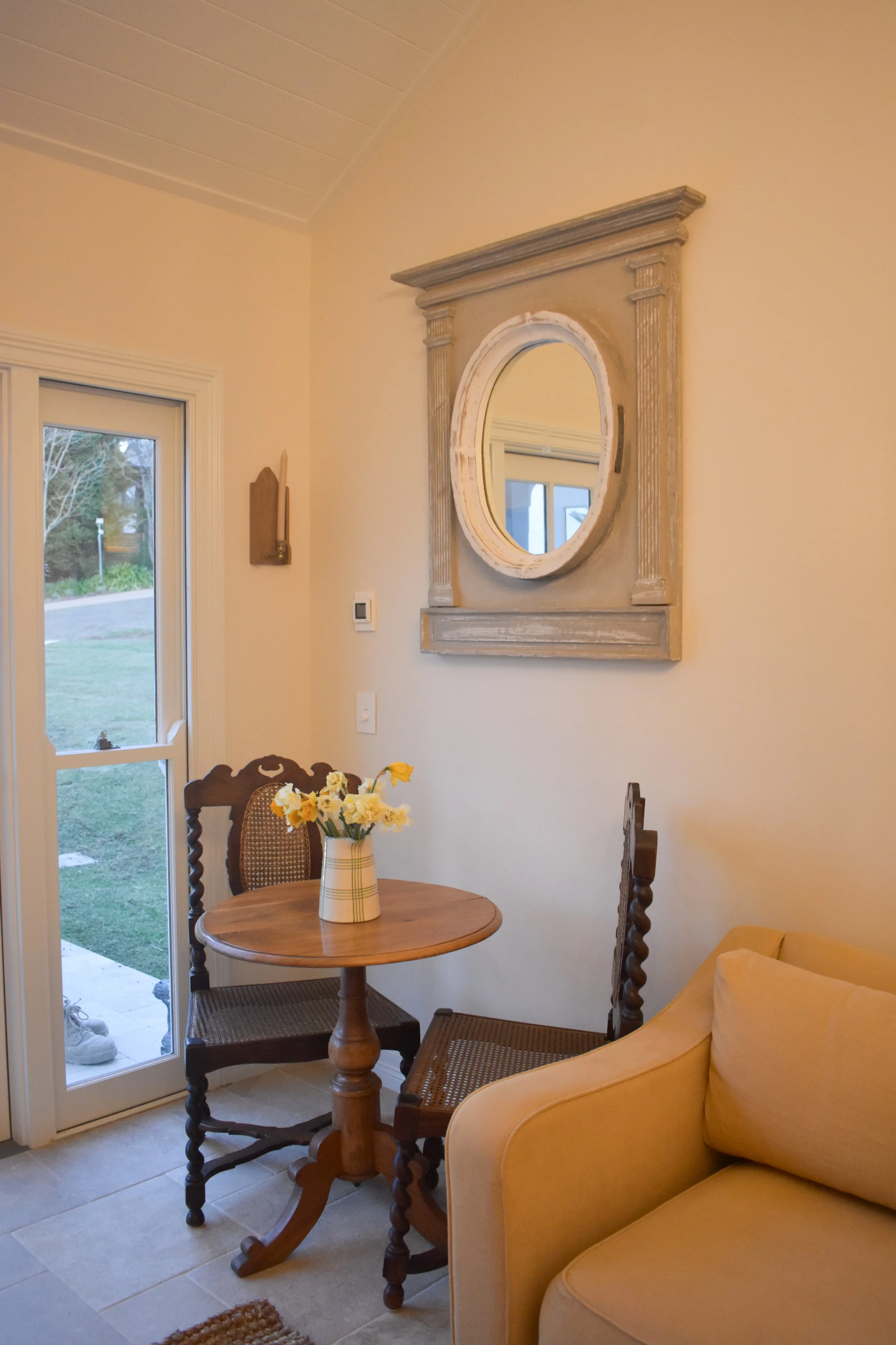 An image of the bedroom renovation.