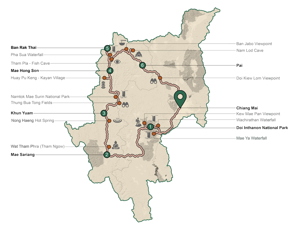 Mae Hong Son Loop — Roads of Asia