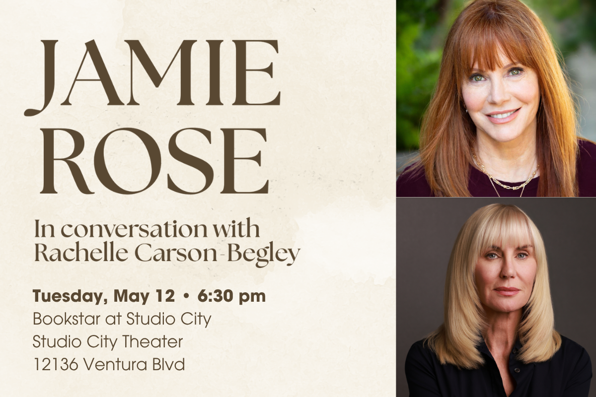 Image of Jamie Rose in conversation with Rachelle Carson Begley