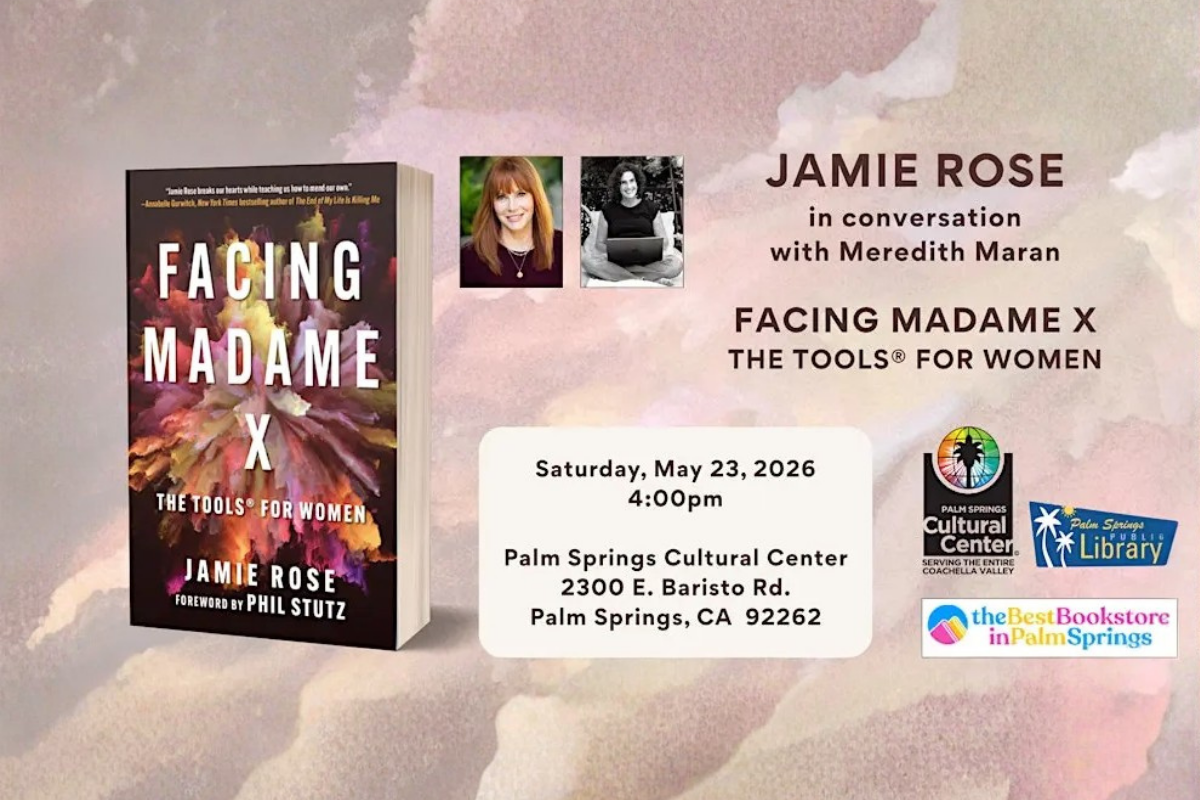 Image promoting Jamie Rose in conversation with Meredith Maran