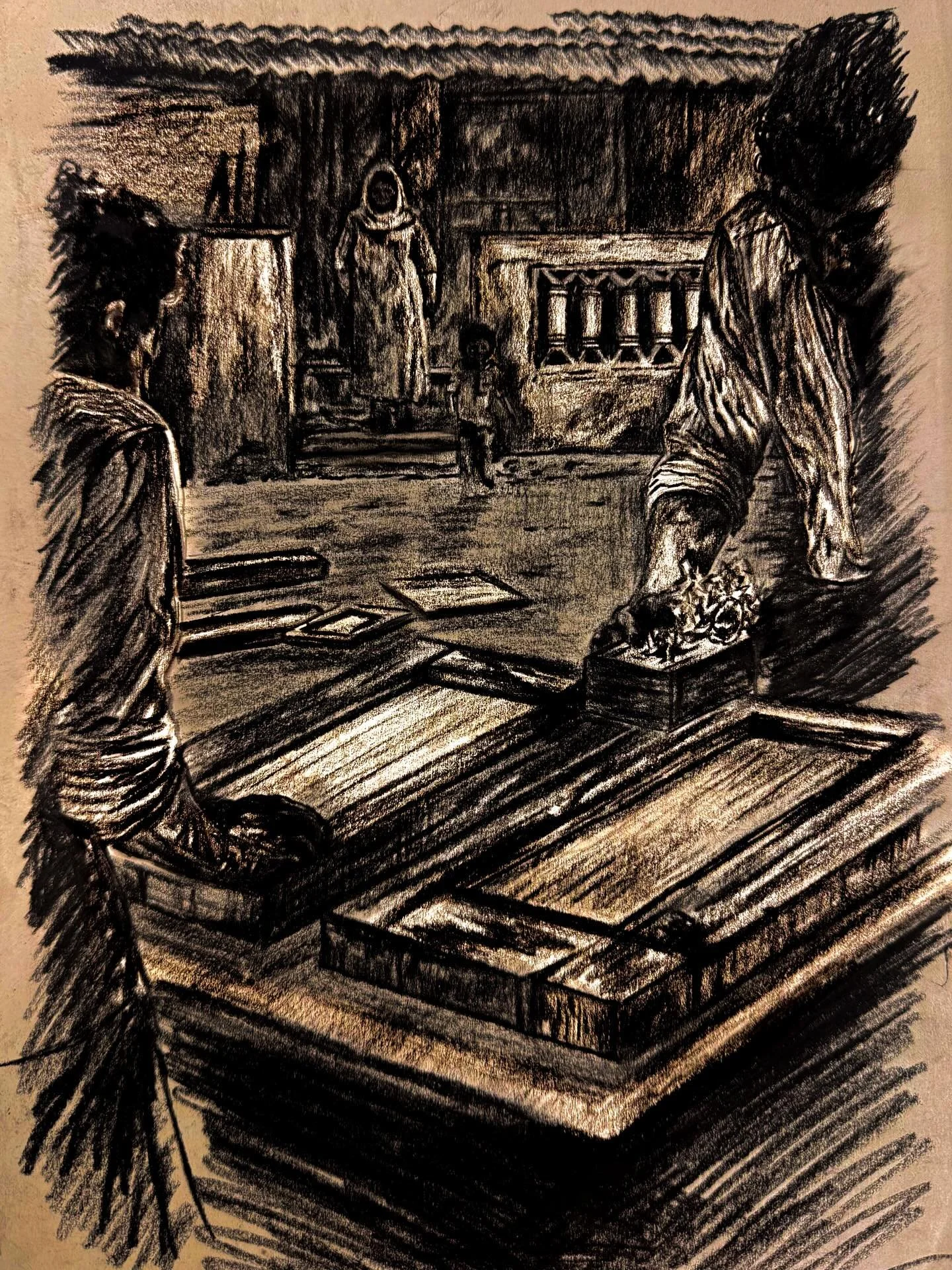Moving Between IV 

#fineart #charcoal #drawing #artist #sketch