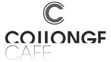 Logo du café Coinage avec le texte 'Coinage Café' en noir et blanc.