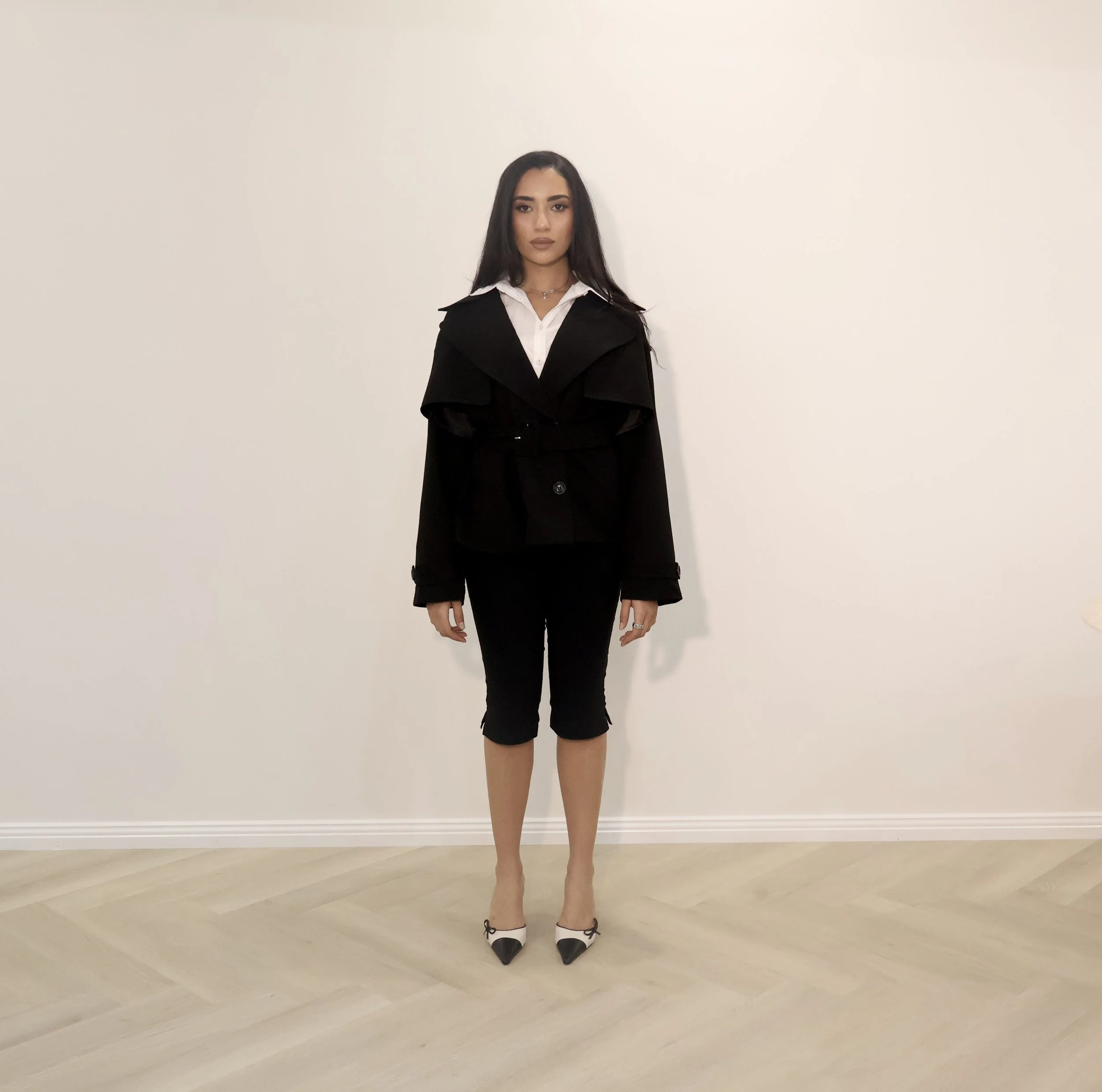Blaire Black Trench Pre-Order