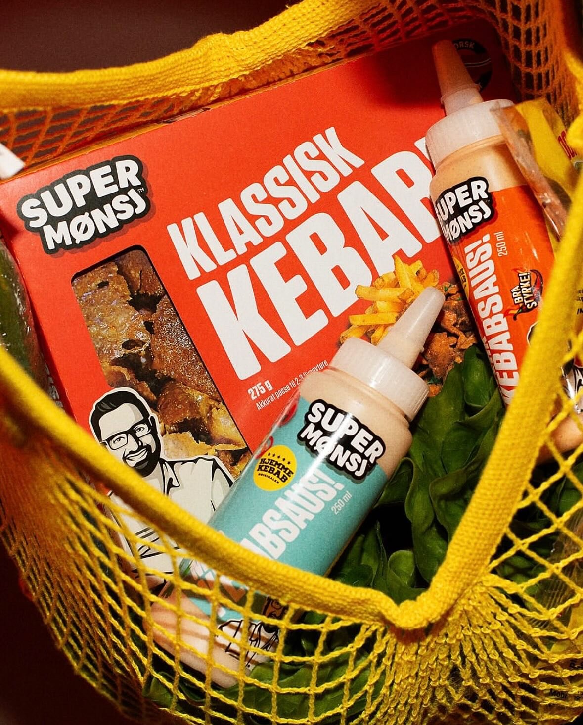 En matkasse som ser slik ut - da blir helgen ekstra deilig! N&aring; skal vi spise hjemmekebab 😍🙏