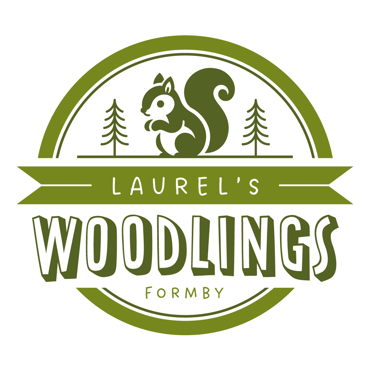 Laurels Woodlings Logo