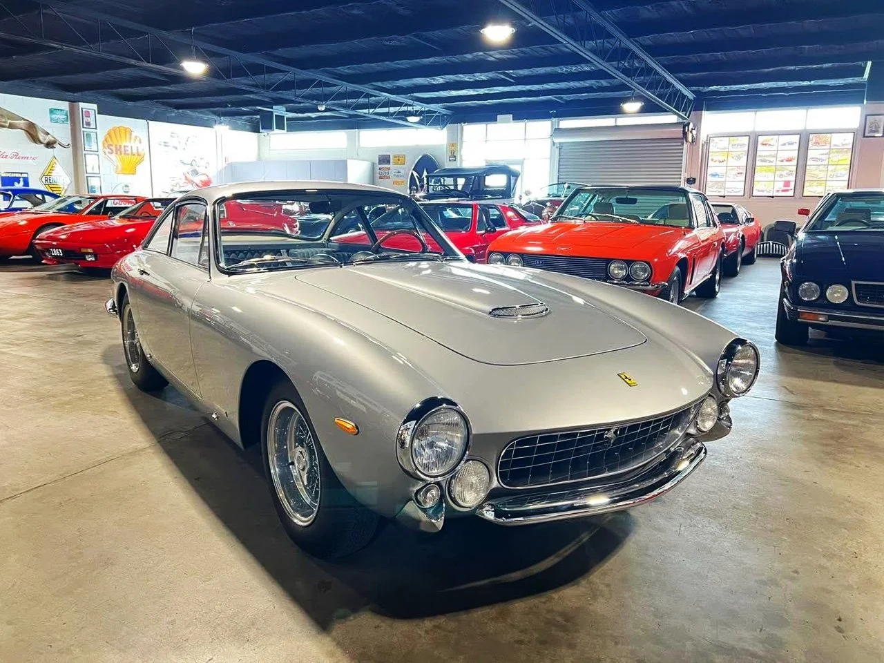 A classic Ferrari detailed by Dan the Detailer, we offer mobile showroom detailing services.