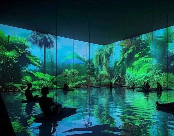 Immersive wellness: experience as medicine